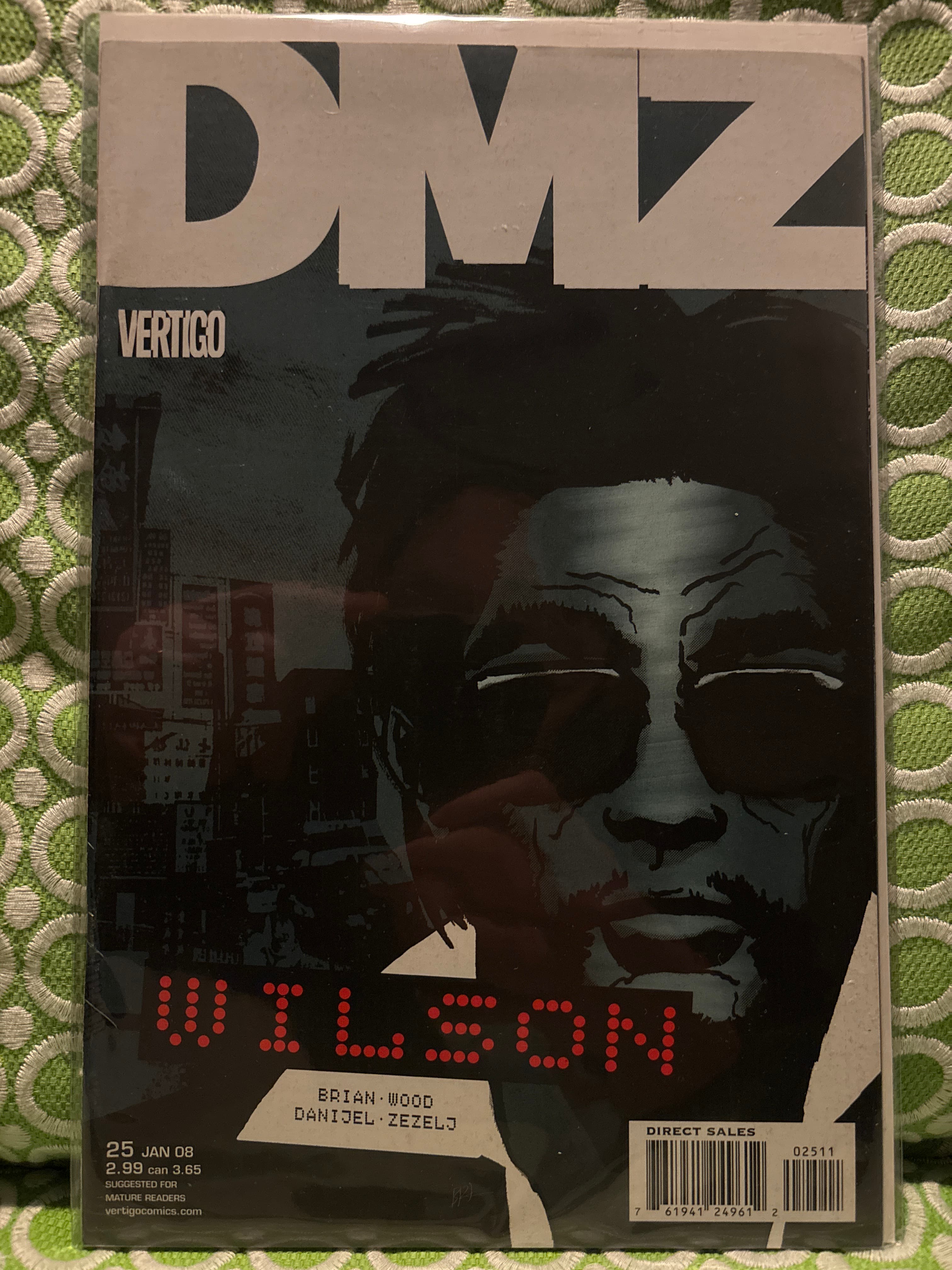 Cover of DMZ (2006) #25