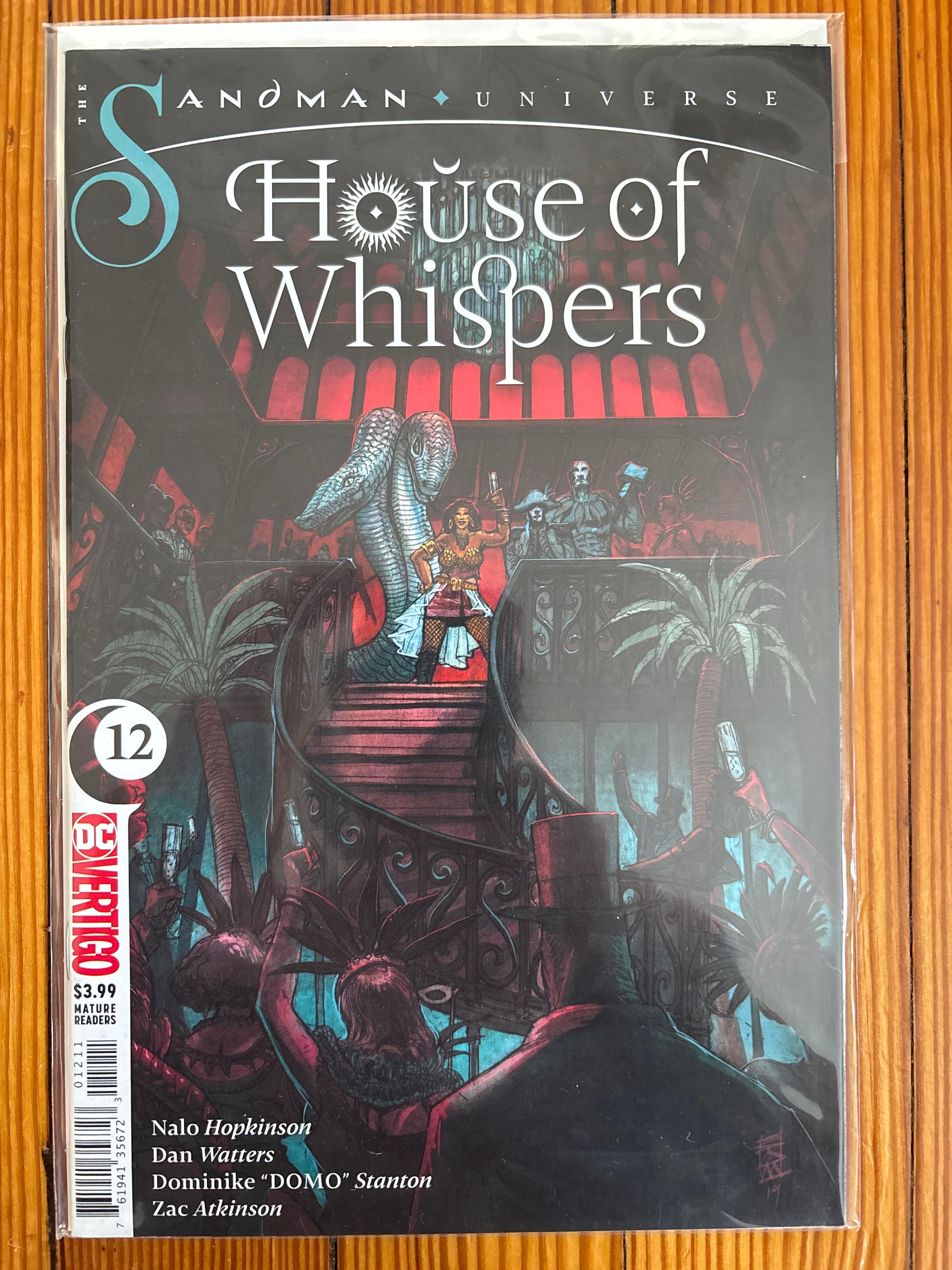 Cover of House of Whispers (2018) #12