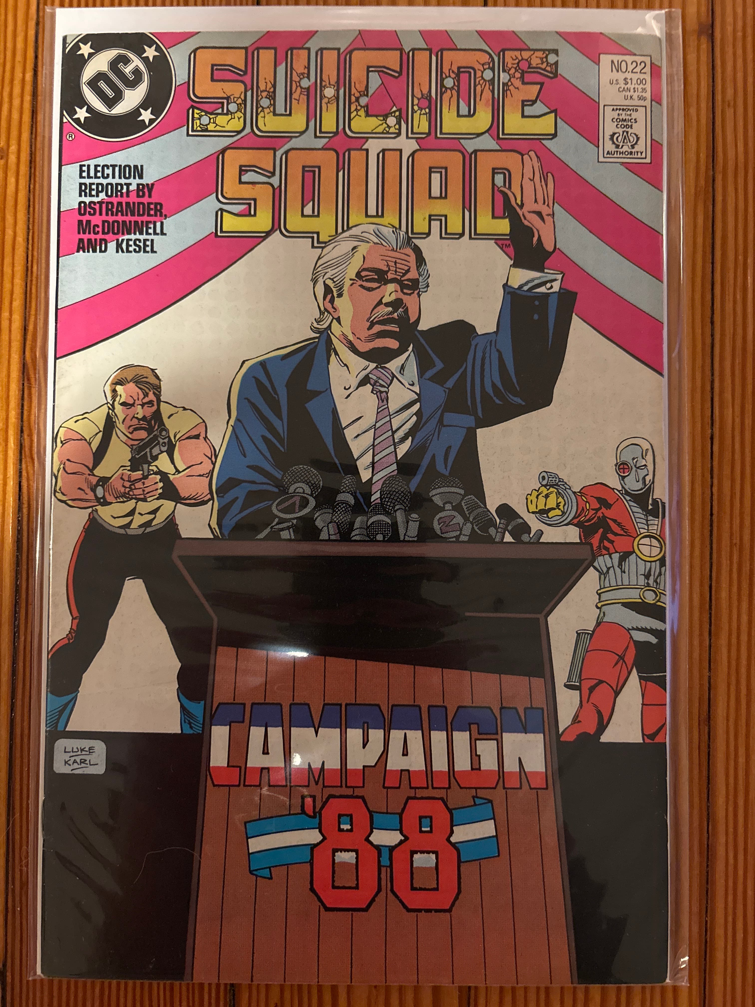 Cover of Suicide Squad (1987) #22 — Direct