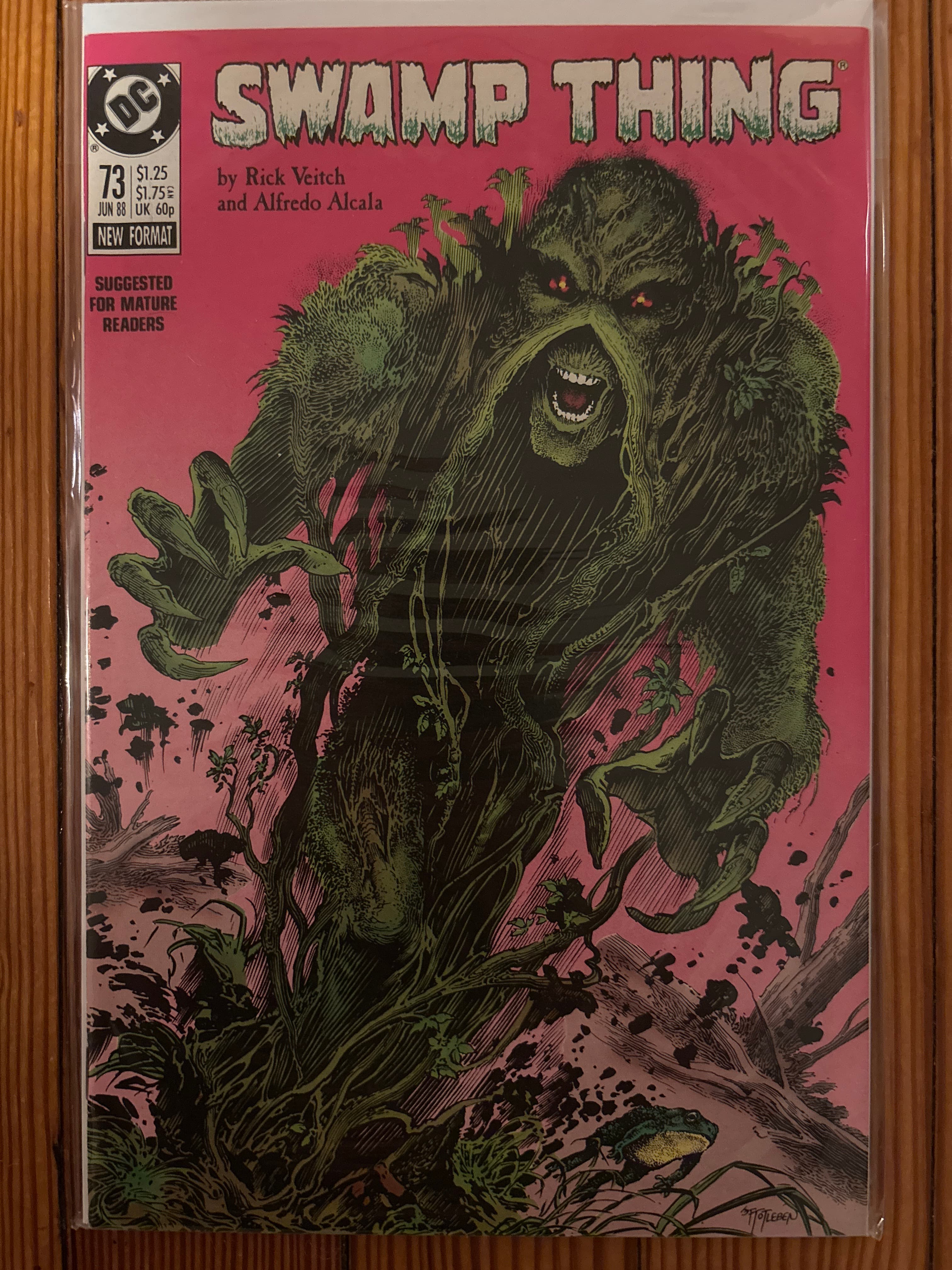 Cover of Swamp Thing (1985) #73