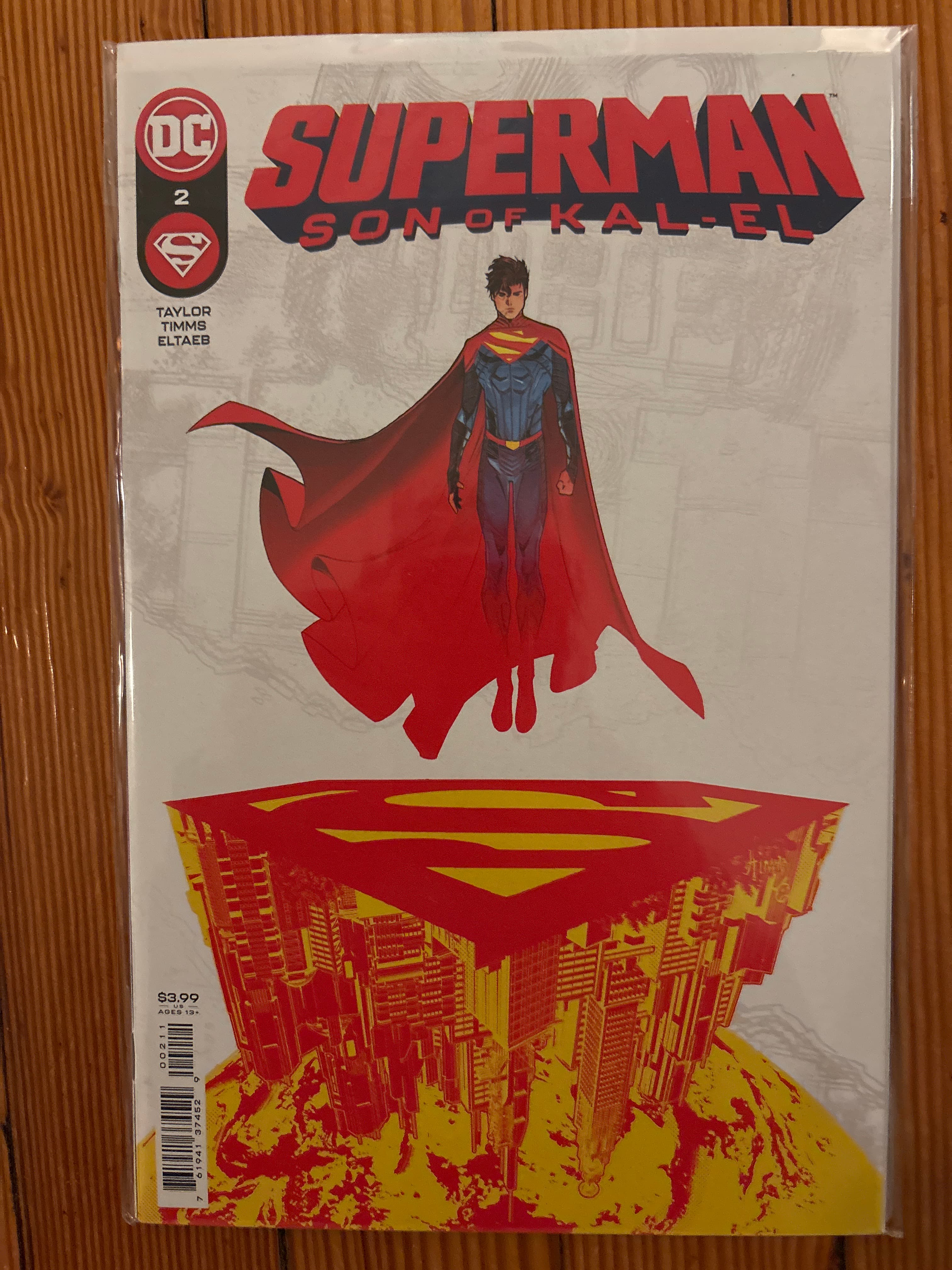 Cover of Superman: Son of Kal-El (2021) #2 — John Timms Cover
