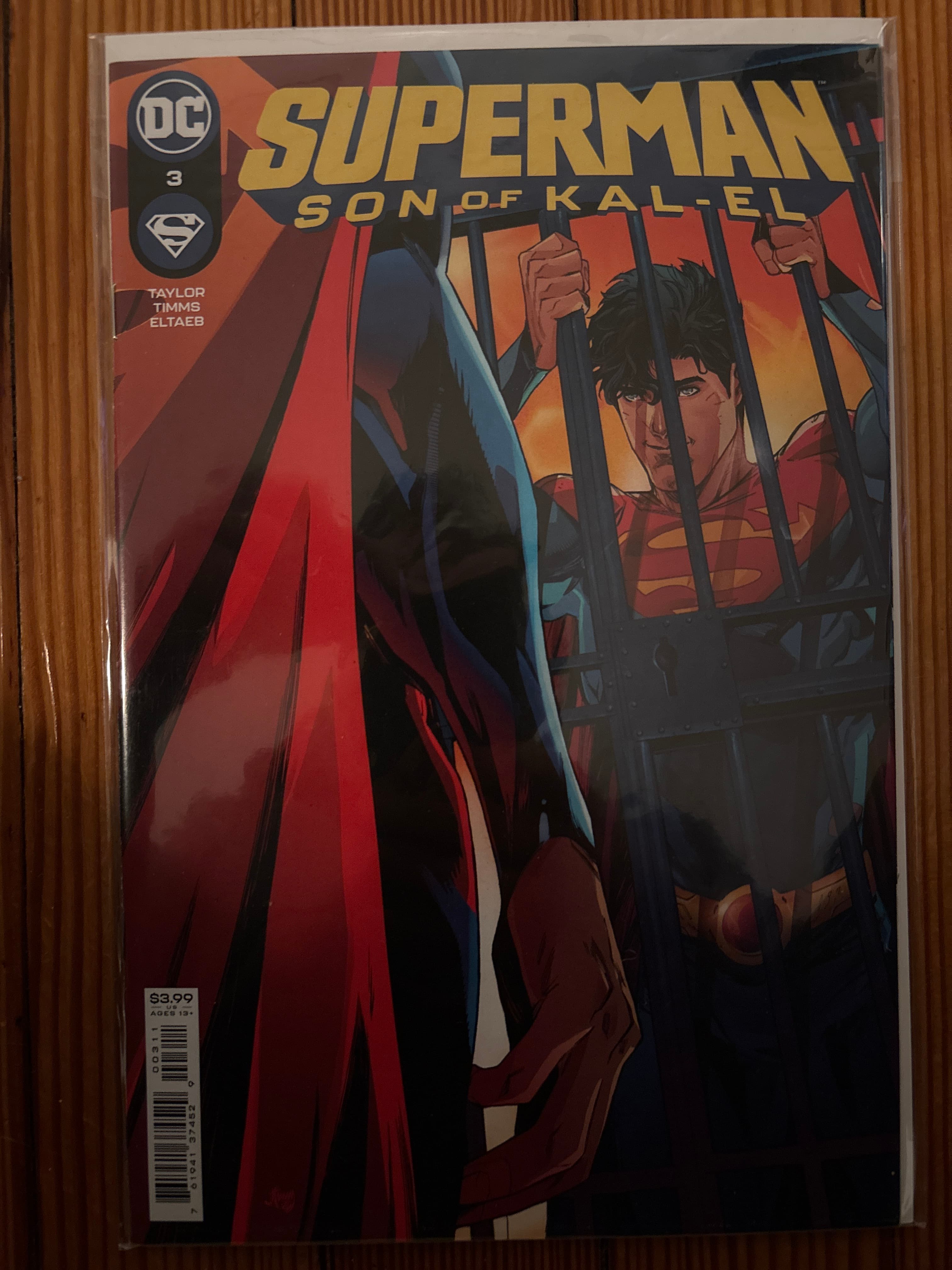 Cover of Superman: Son of Kal-El (2021) #3 — John Timms Cover