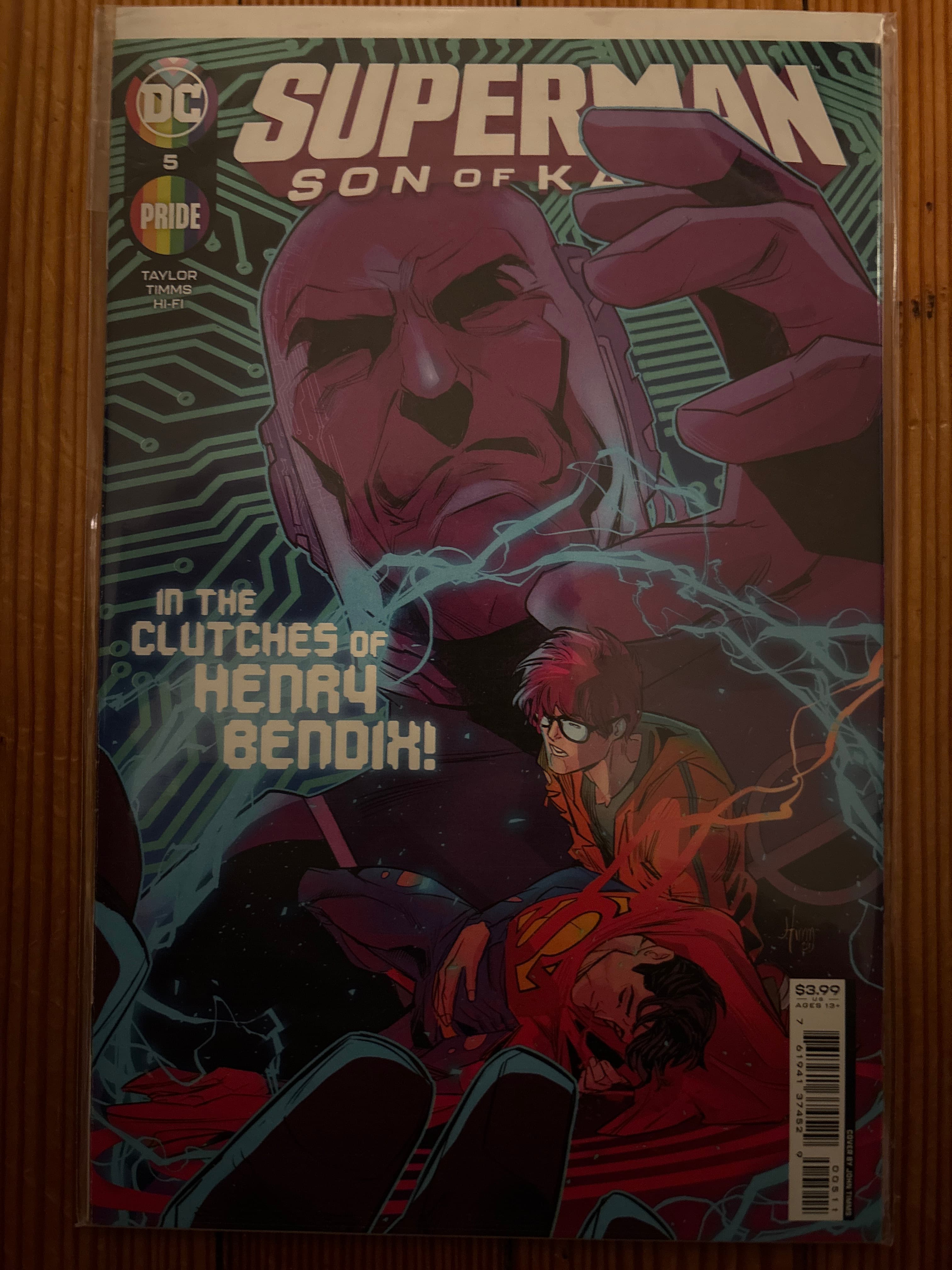 Cover of Superman: Son of Kal-El (2021) #5 — John Timms Cover