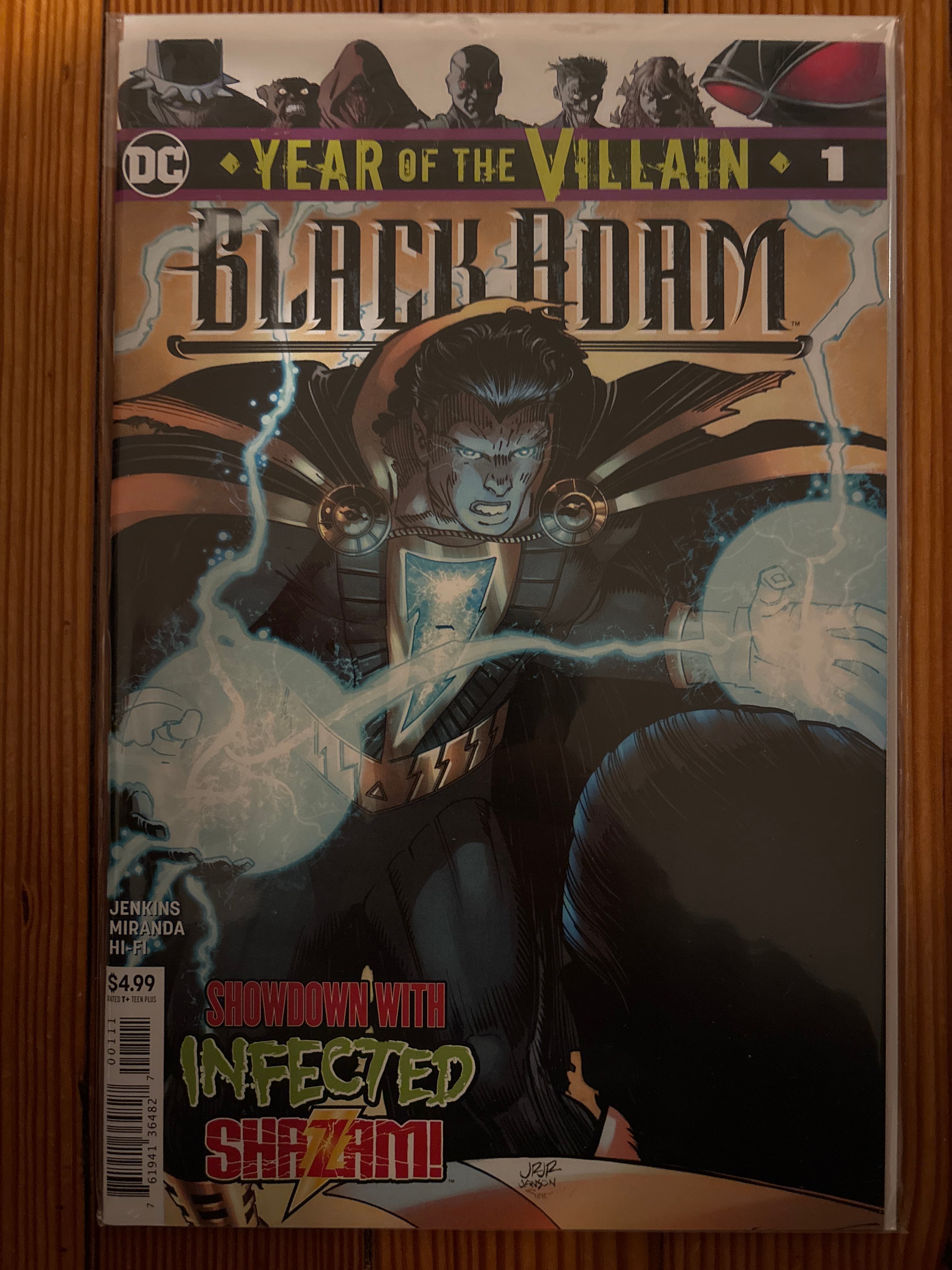 Cover of Black Adam: Year of the Villain (2019) #1