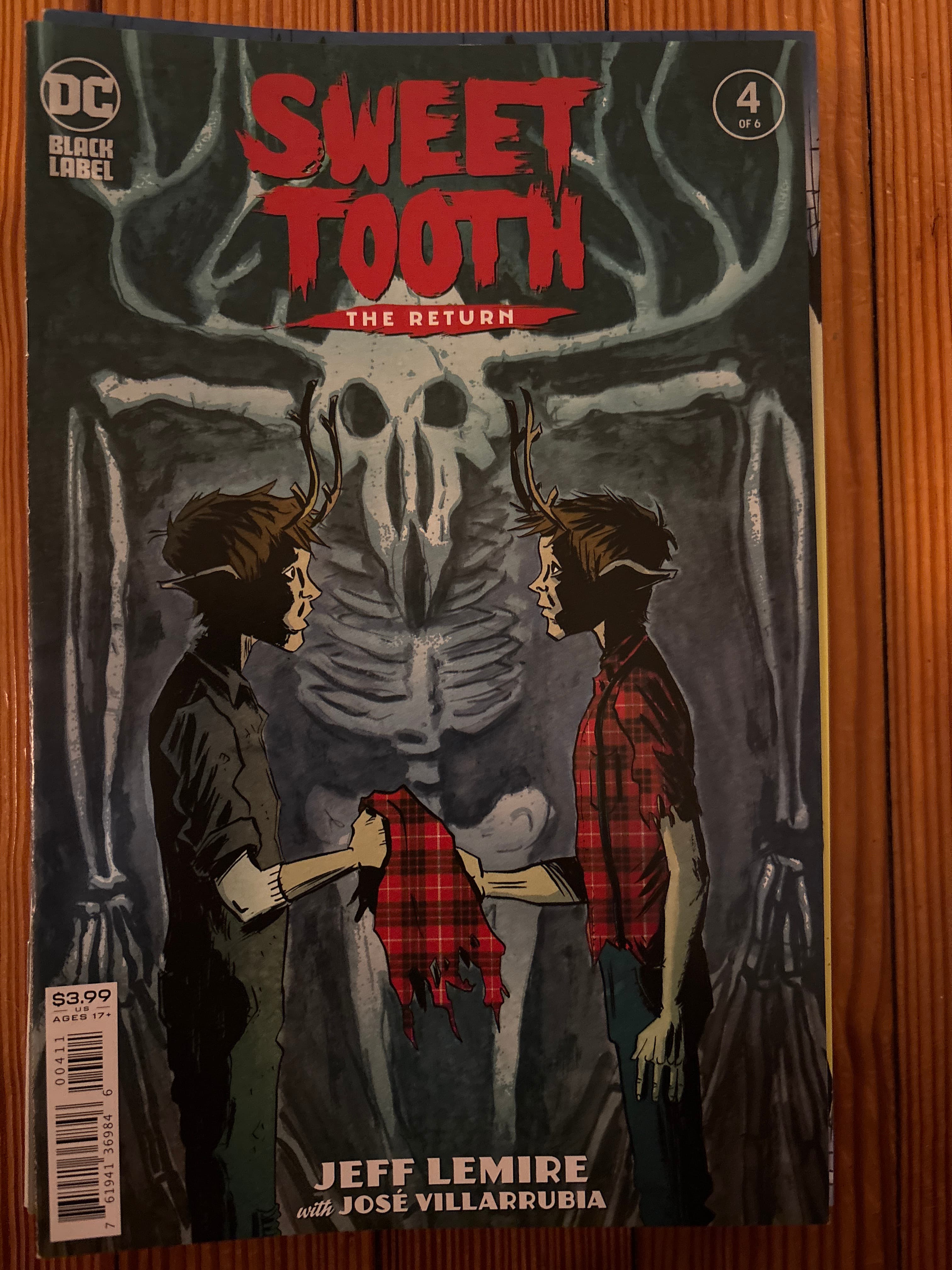 Cover of Sweet Tooth: The Return (2021) #4