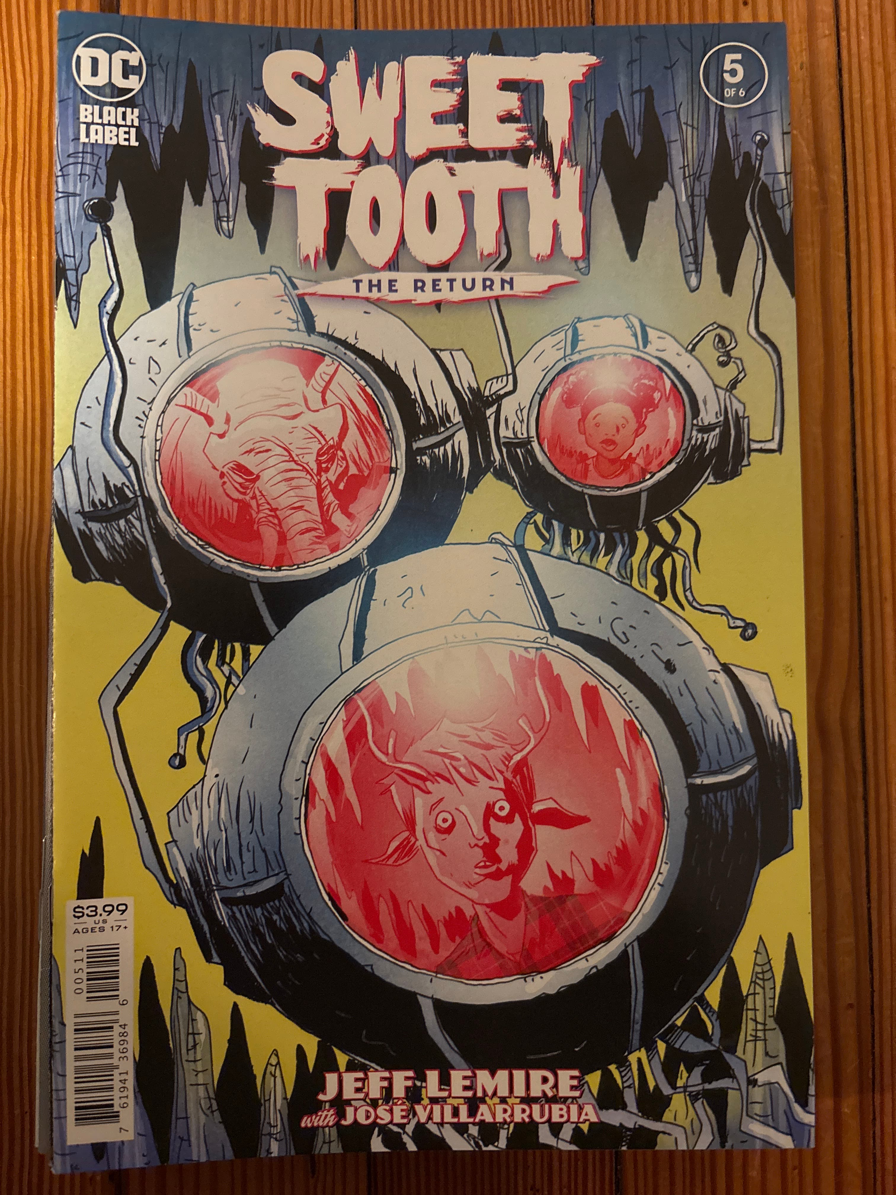Cover of Sweet Tooth: The Return (2021) #5