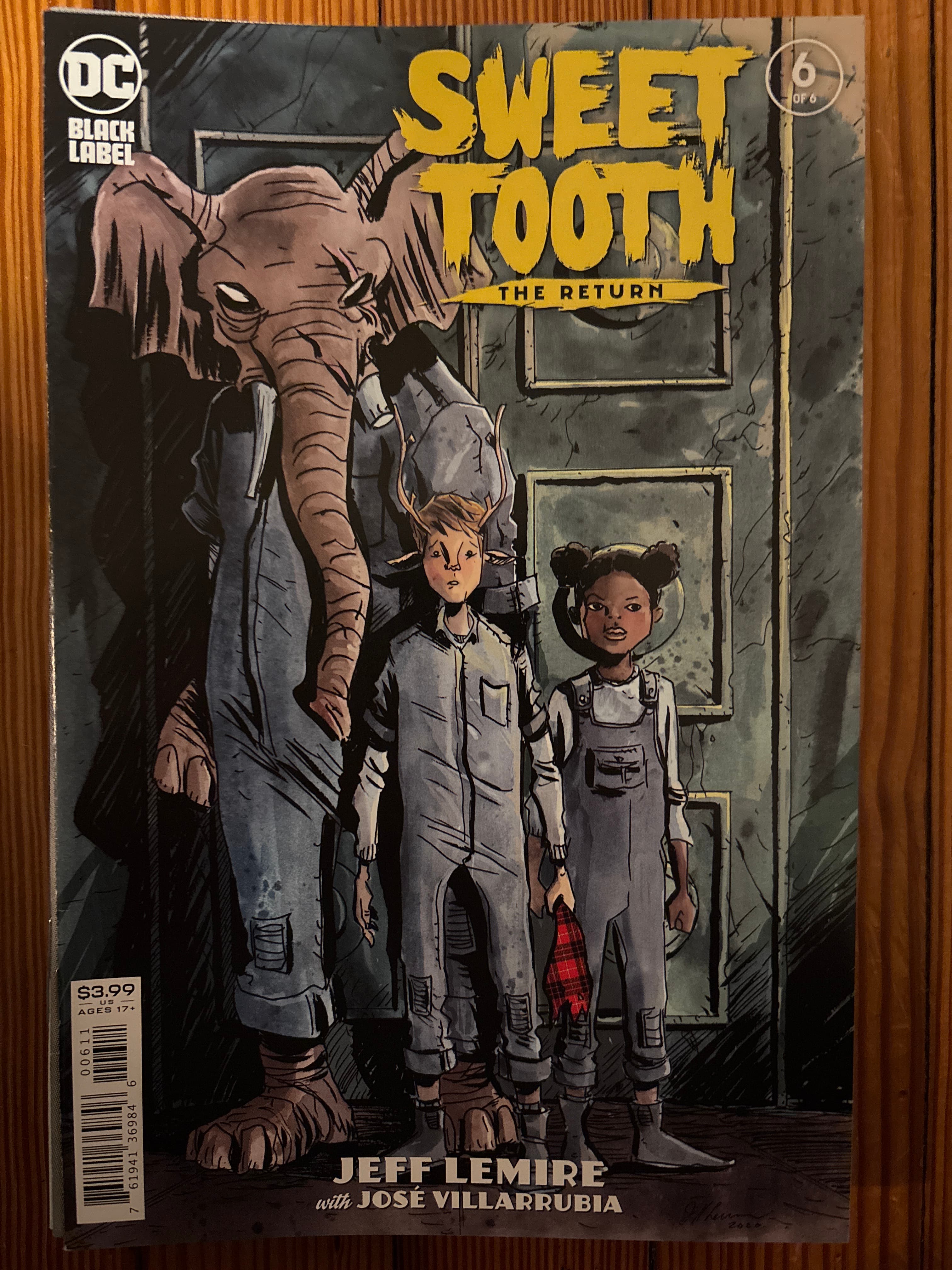Cover of Sweet Tooth: The Return (2021) #6
