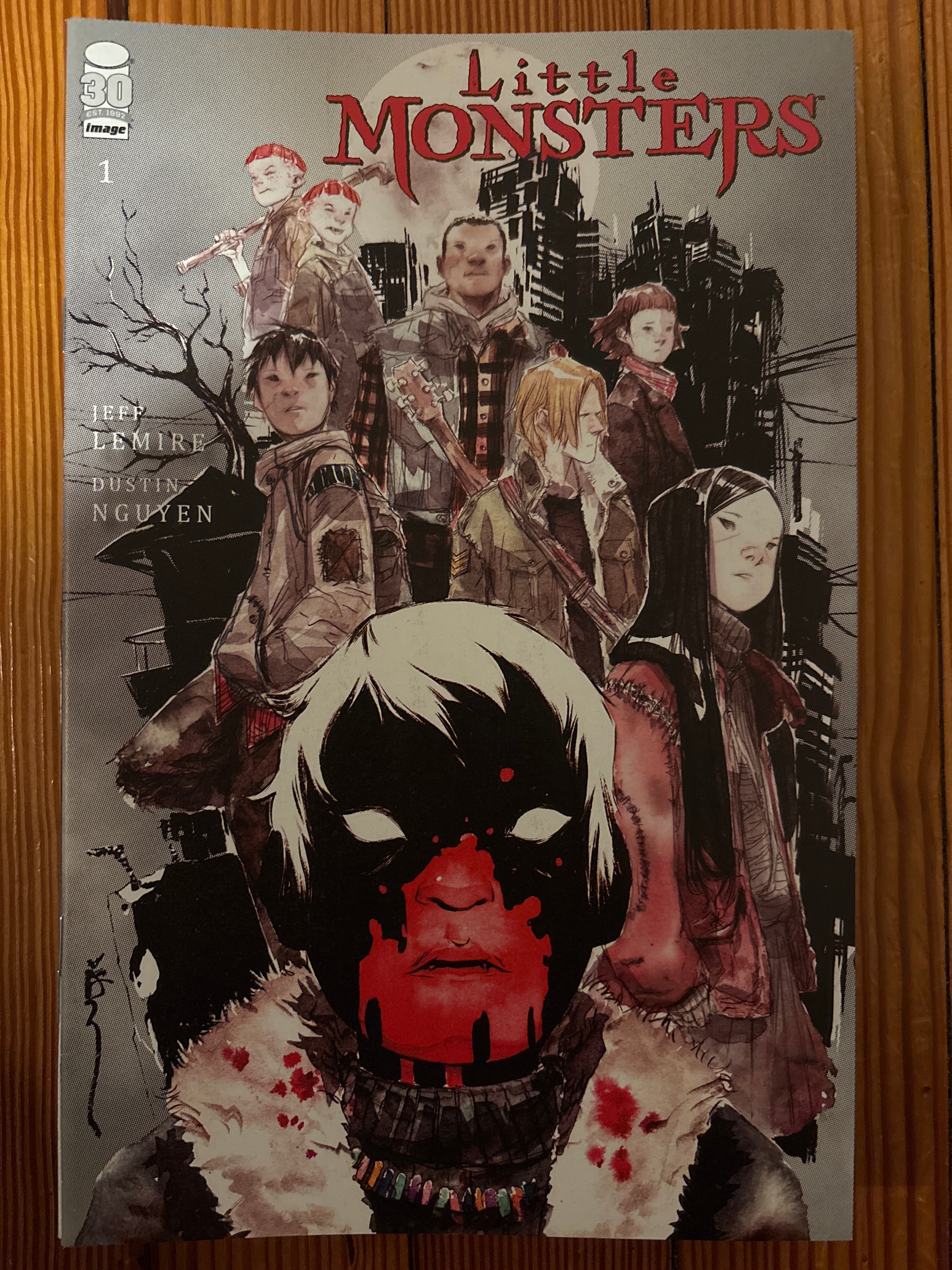 Cover of Little Monsters (2022) #1 — Cover B - Jeff Lemire