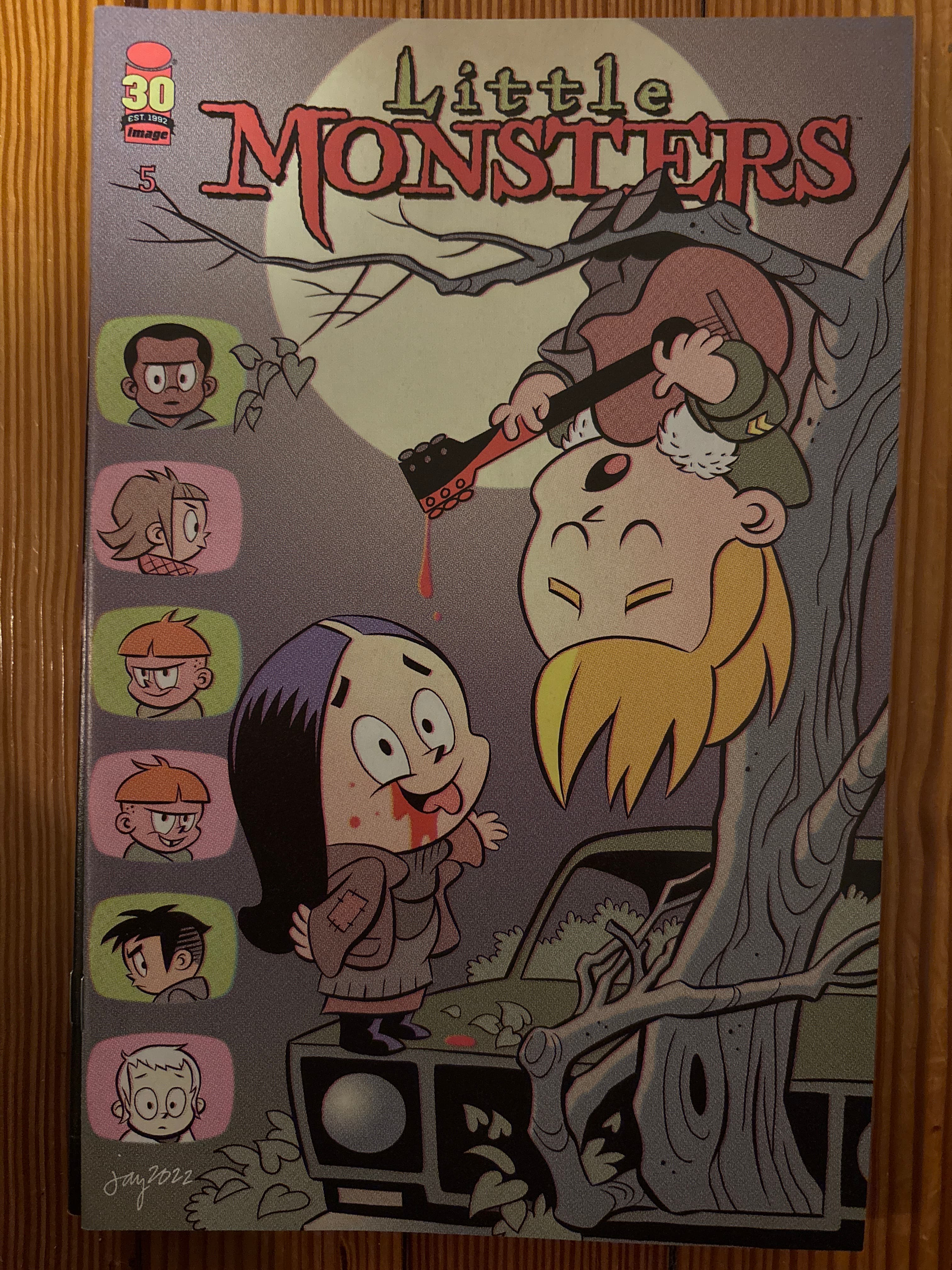 Cover of Little Monsters (2022) #5 — Jay Stephens Cover