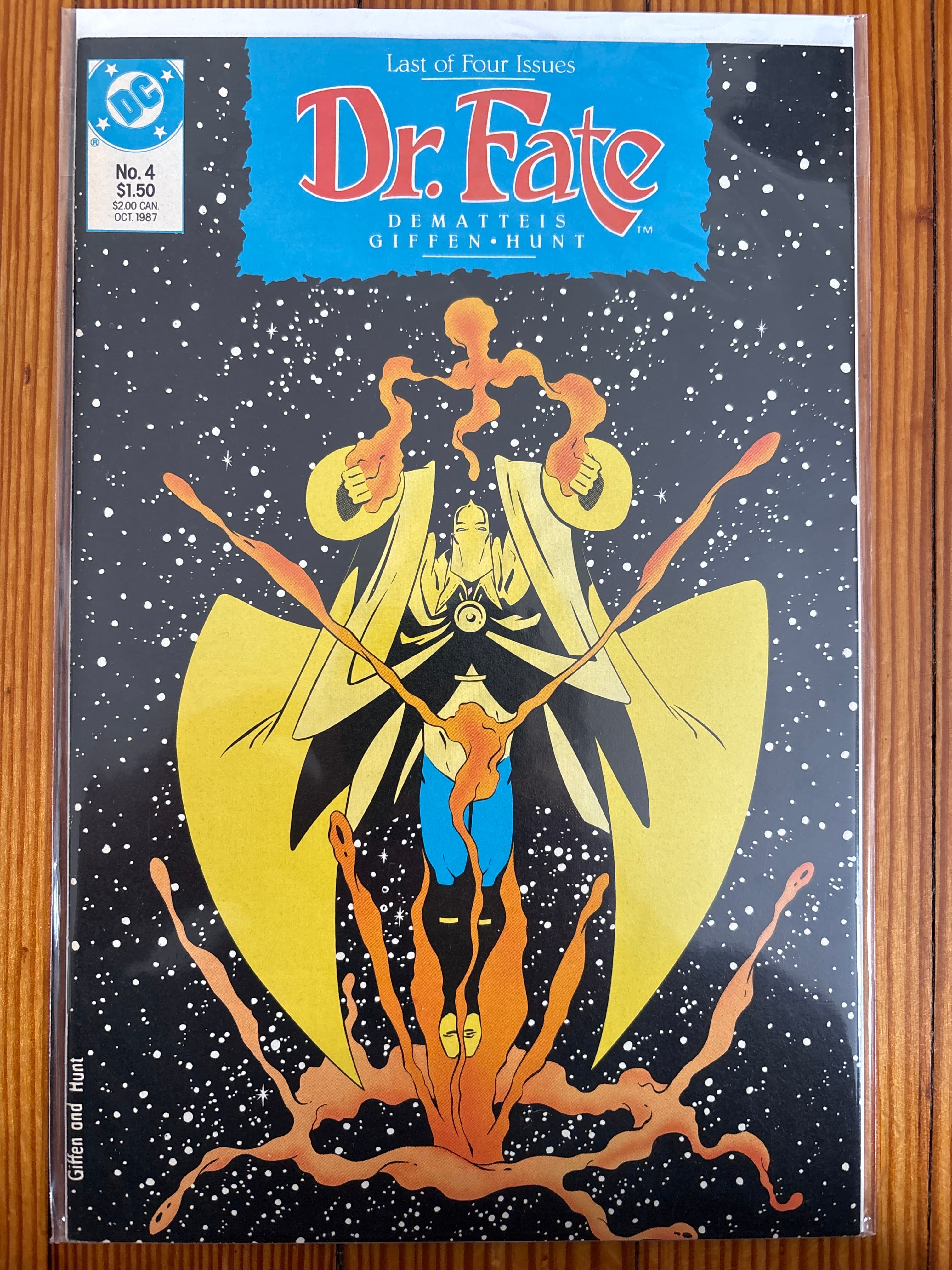 Cover of Doctor Fate (1987) #4