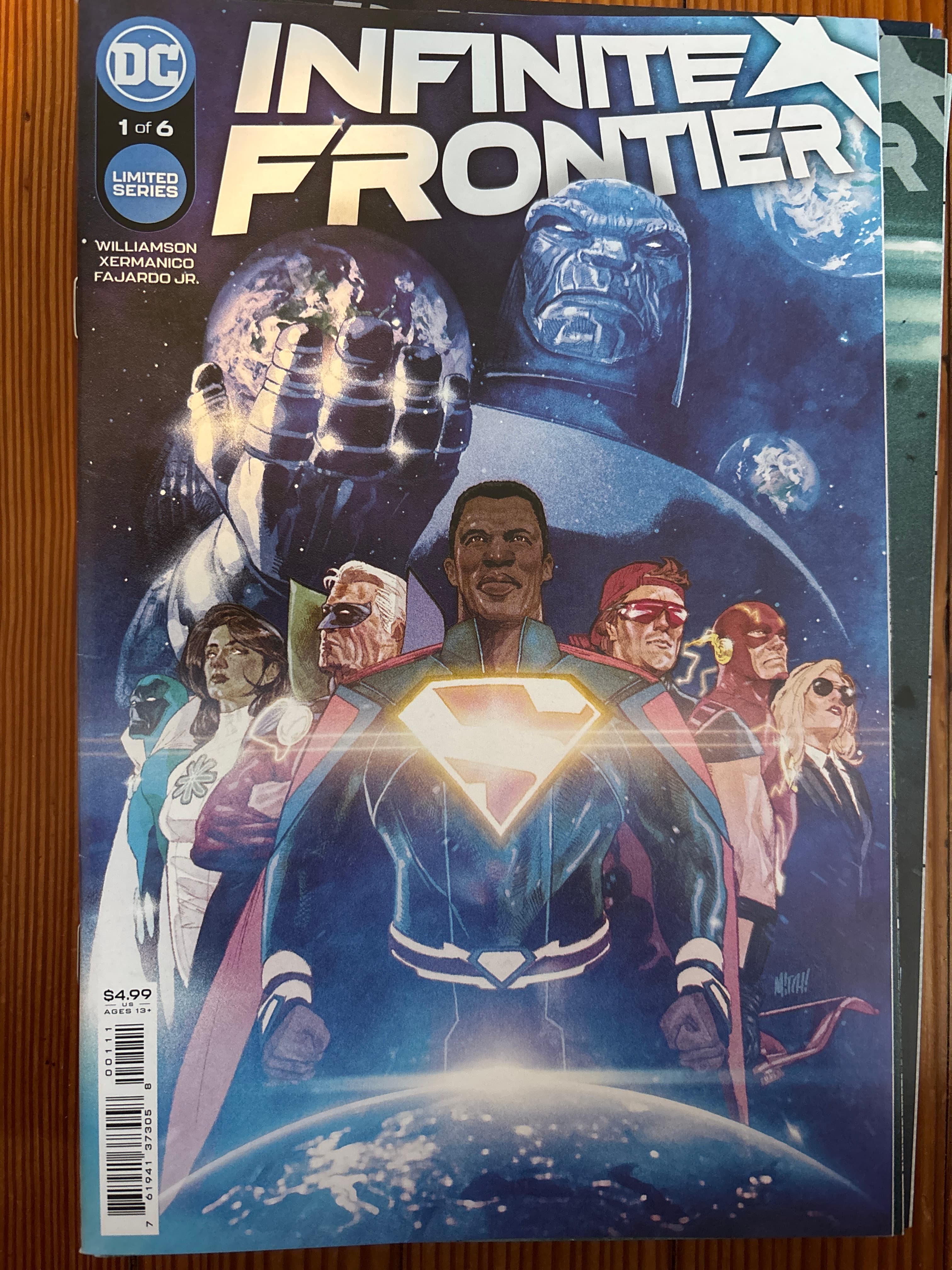 Cover of Infinite Frontier (2021) #1 — Mitch Gerads Cover