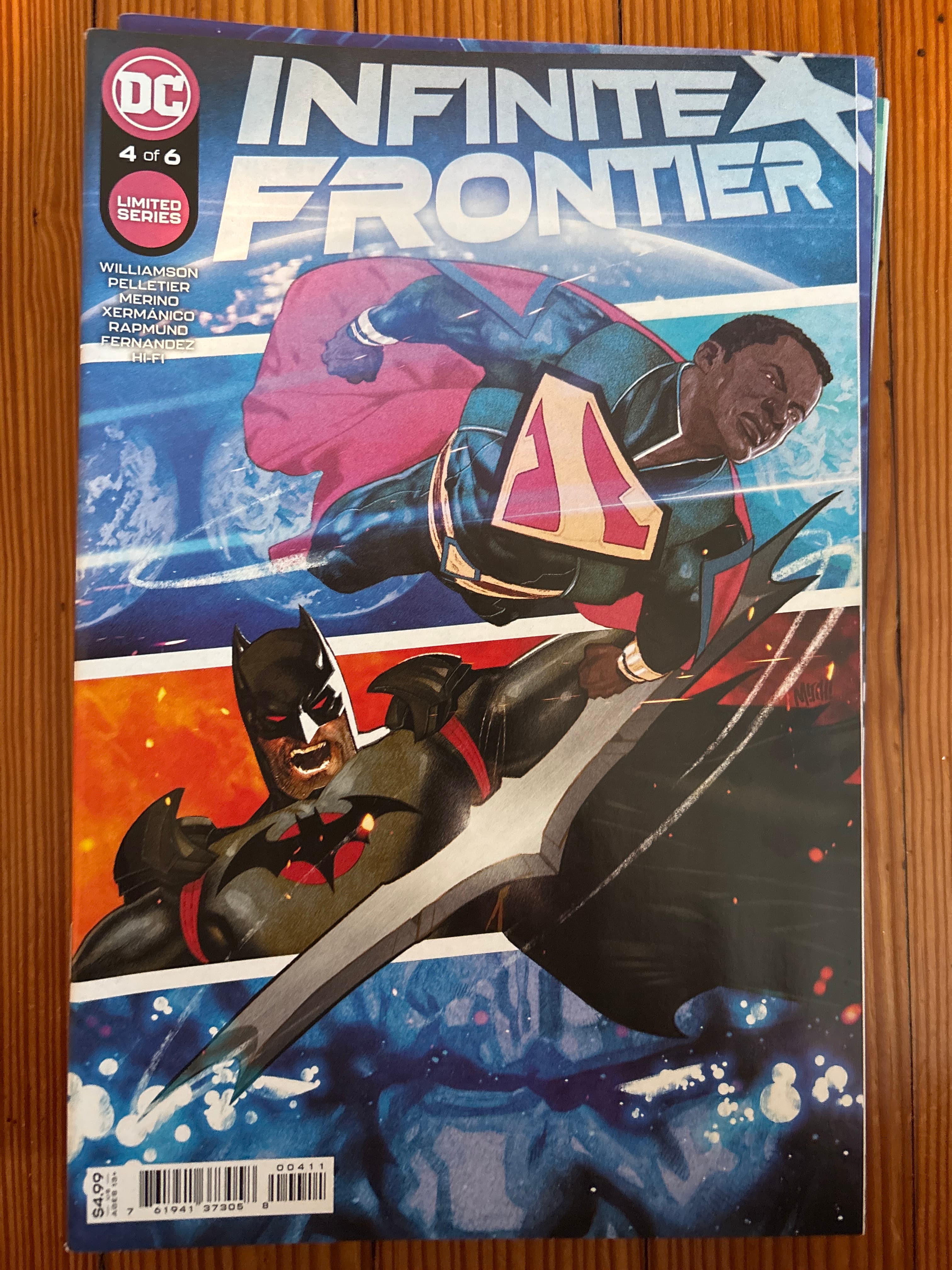 Cover of Infinite Frontier (2021) #4 — Mitch Gerads Cover