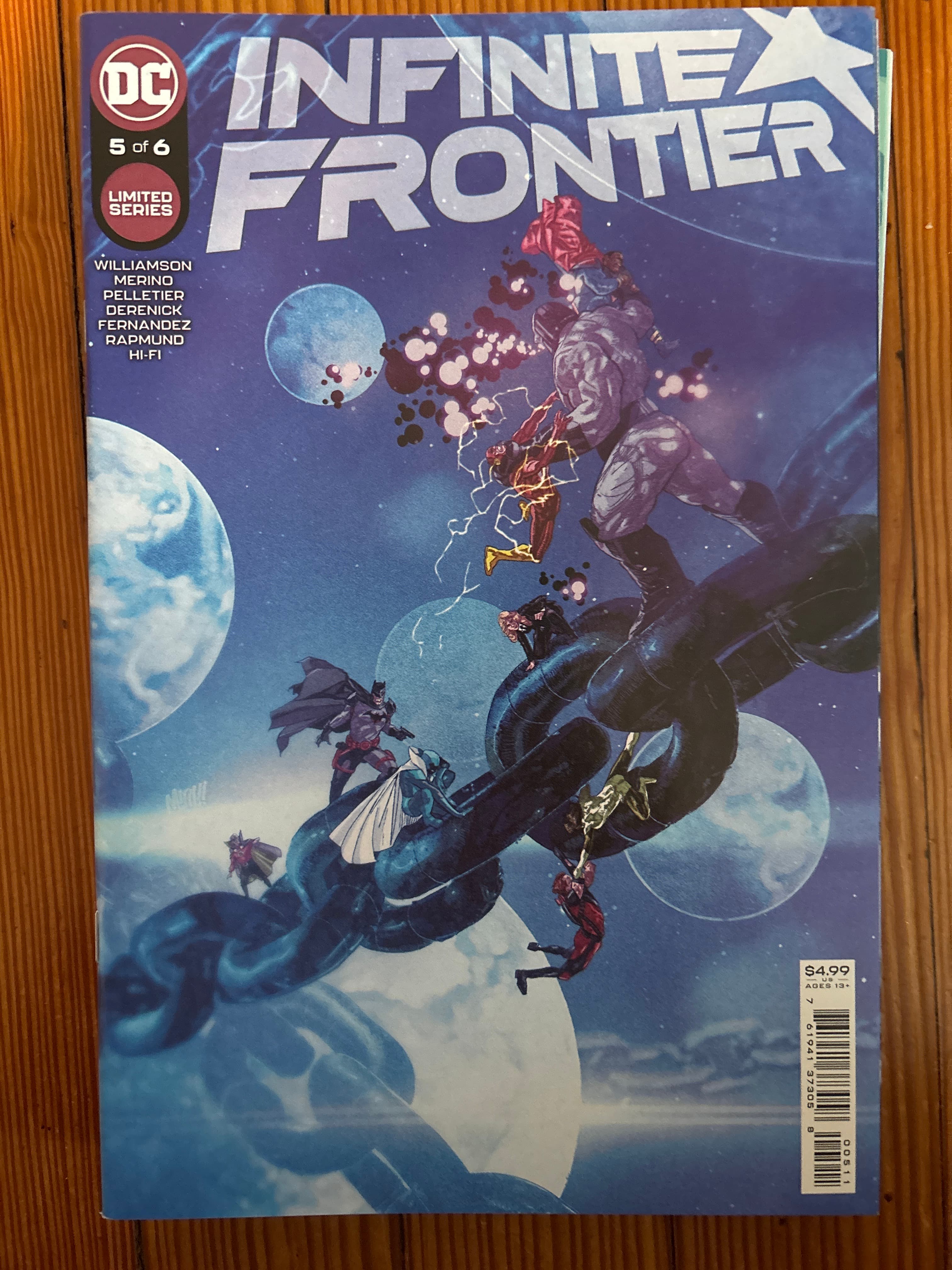 Cover of Infinite Frontier (2021) #5 — Mitch Gerads Cover