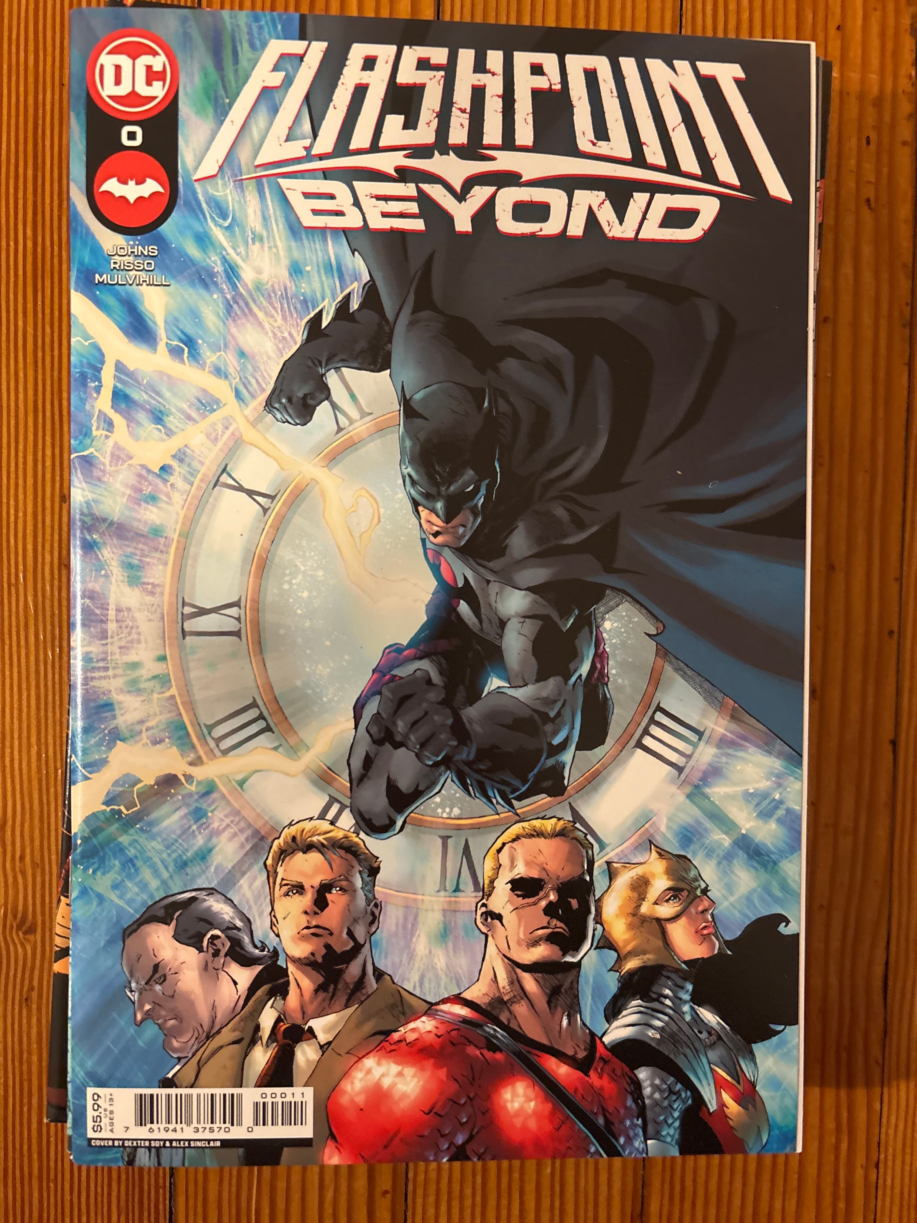Cover of Flashpoint Beyond (2022) #0 — Dexter Soy Cardstock Cover