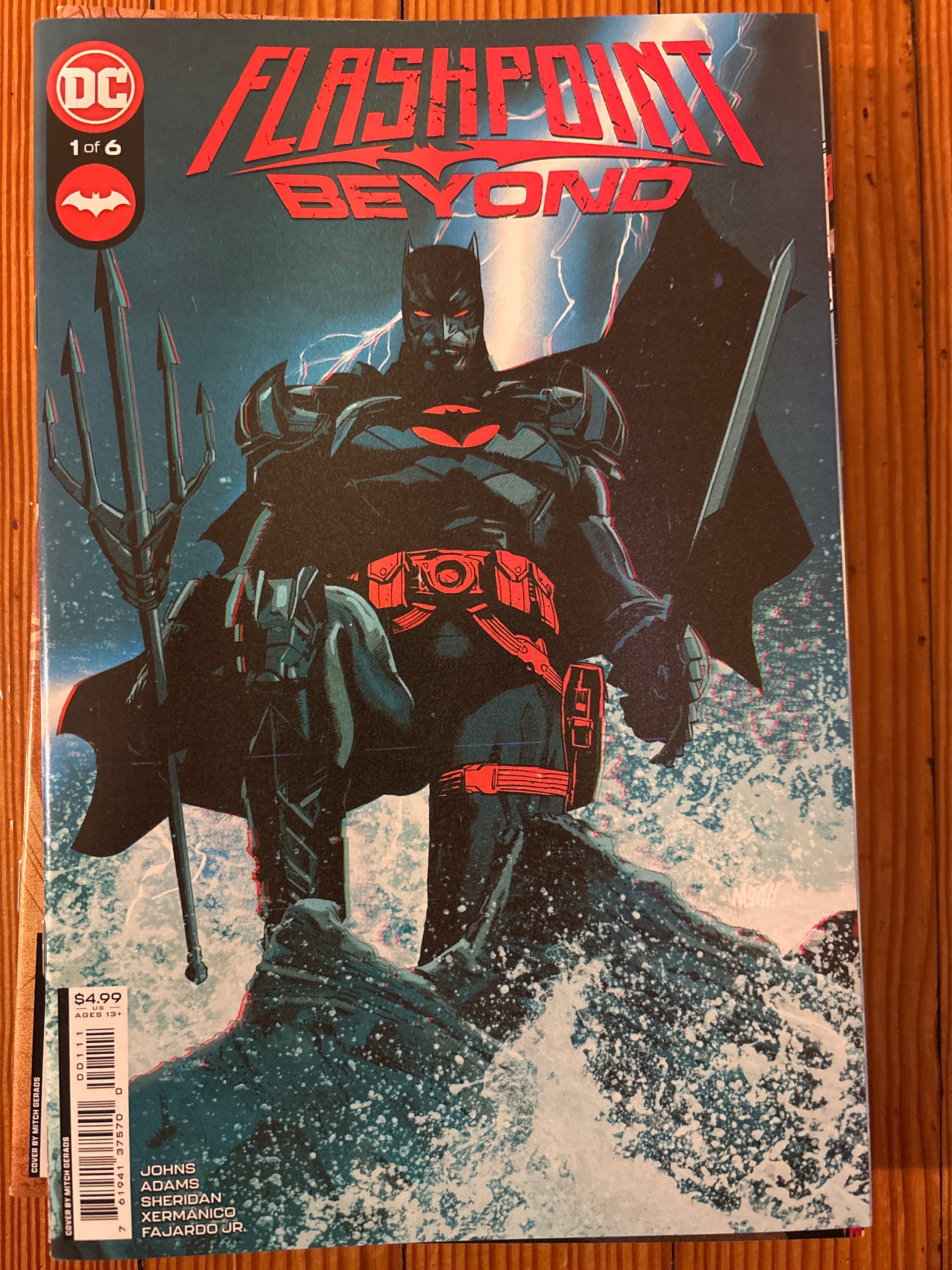Cover of Flashpoint Beyond (2022) #1 — Mitch Gerads Cover