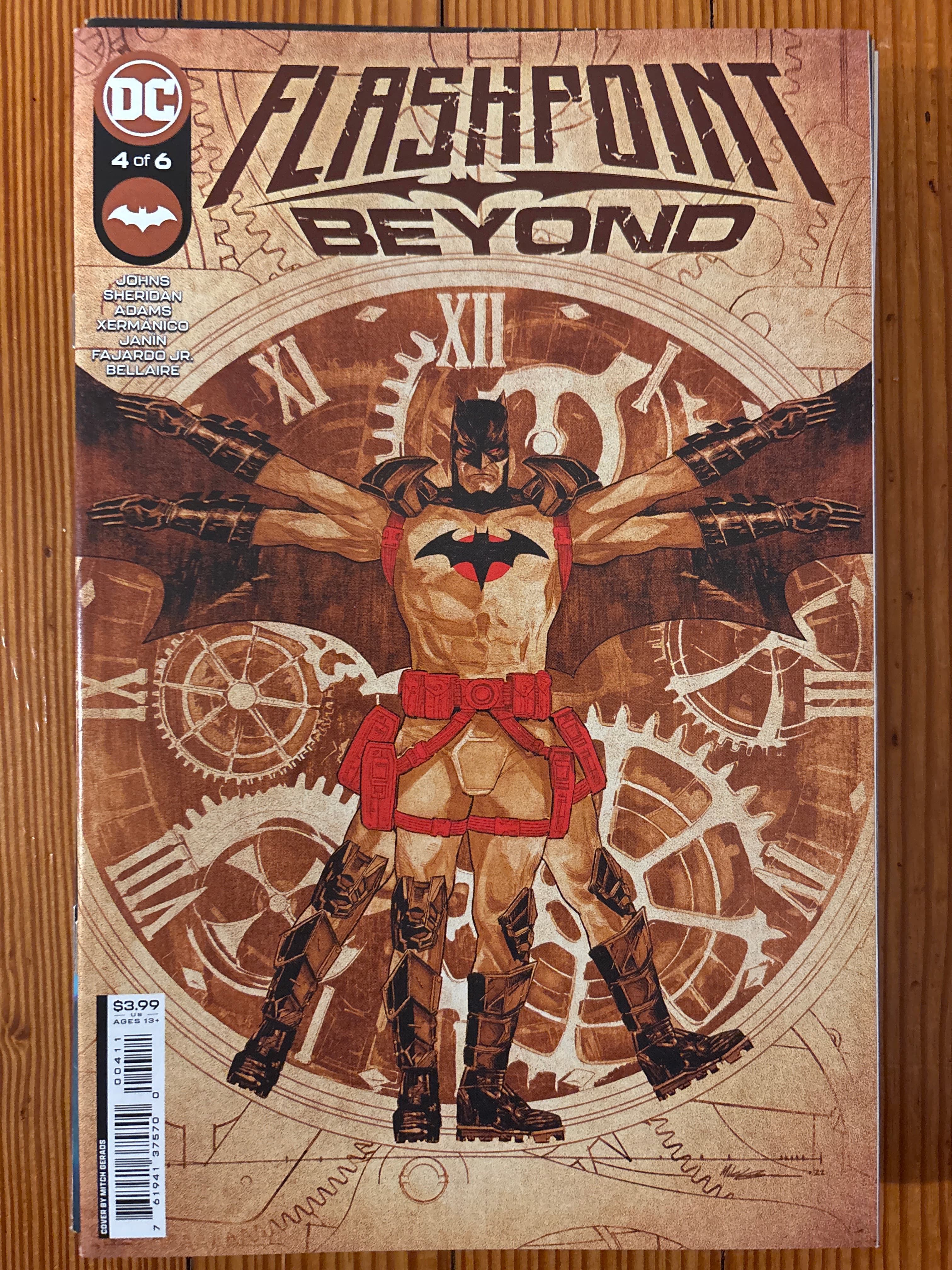 Cover of Flashpoint Beyond (2022) #4 — Mitch Gerads Cover