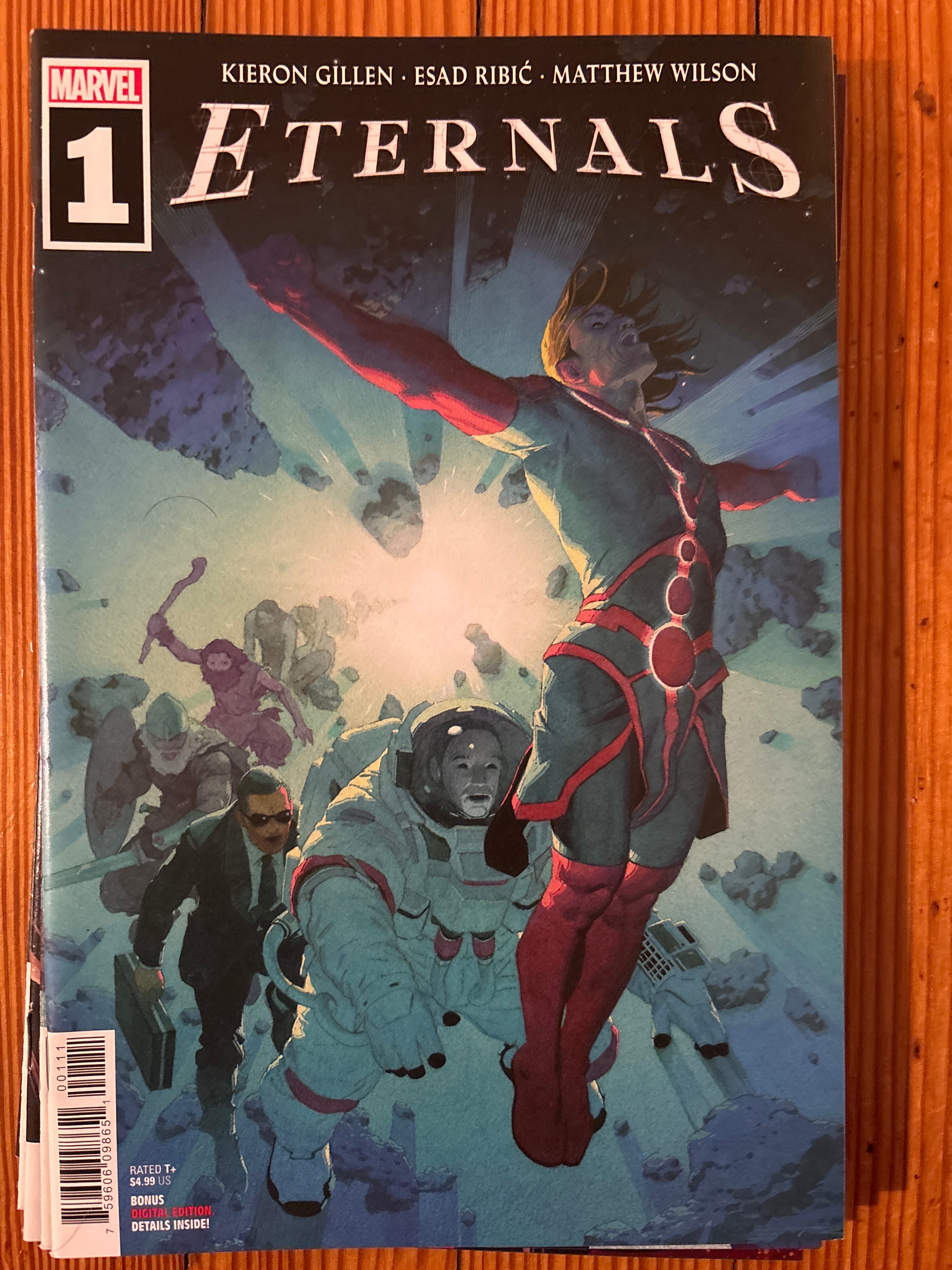 Cover of Eternals (2021) #1