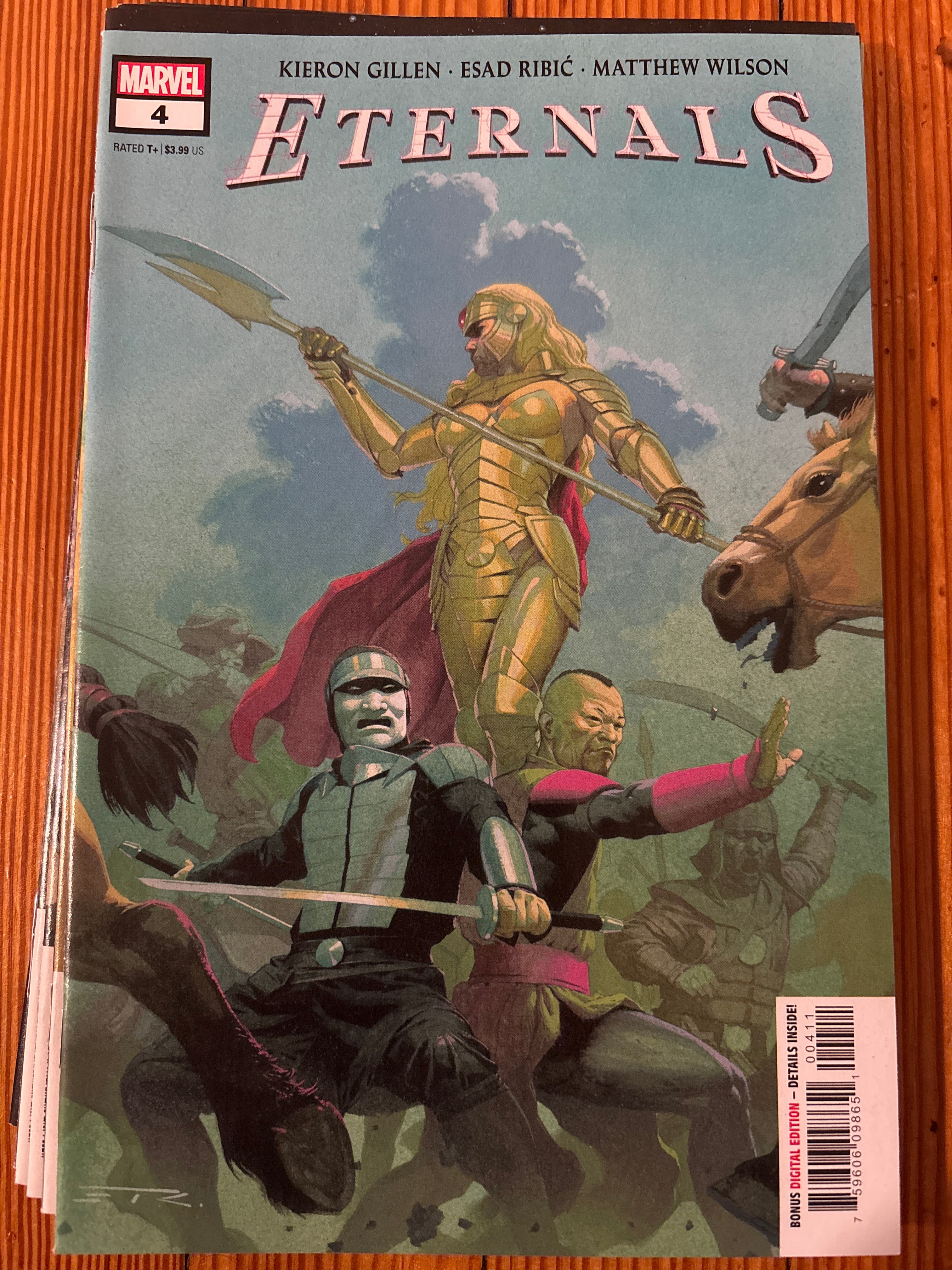 Cover of Eternals (2021) #4 — Cover A