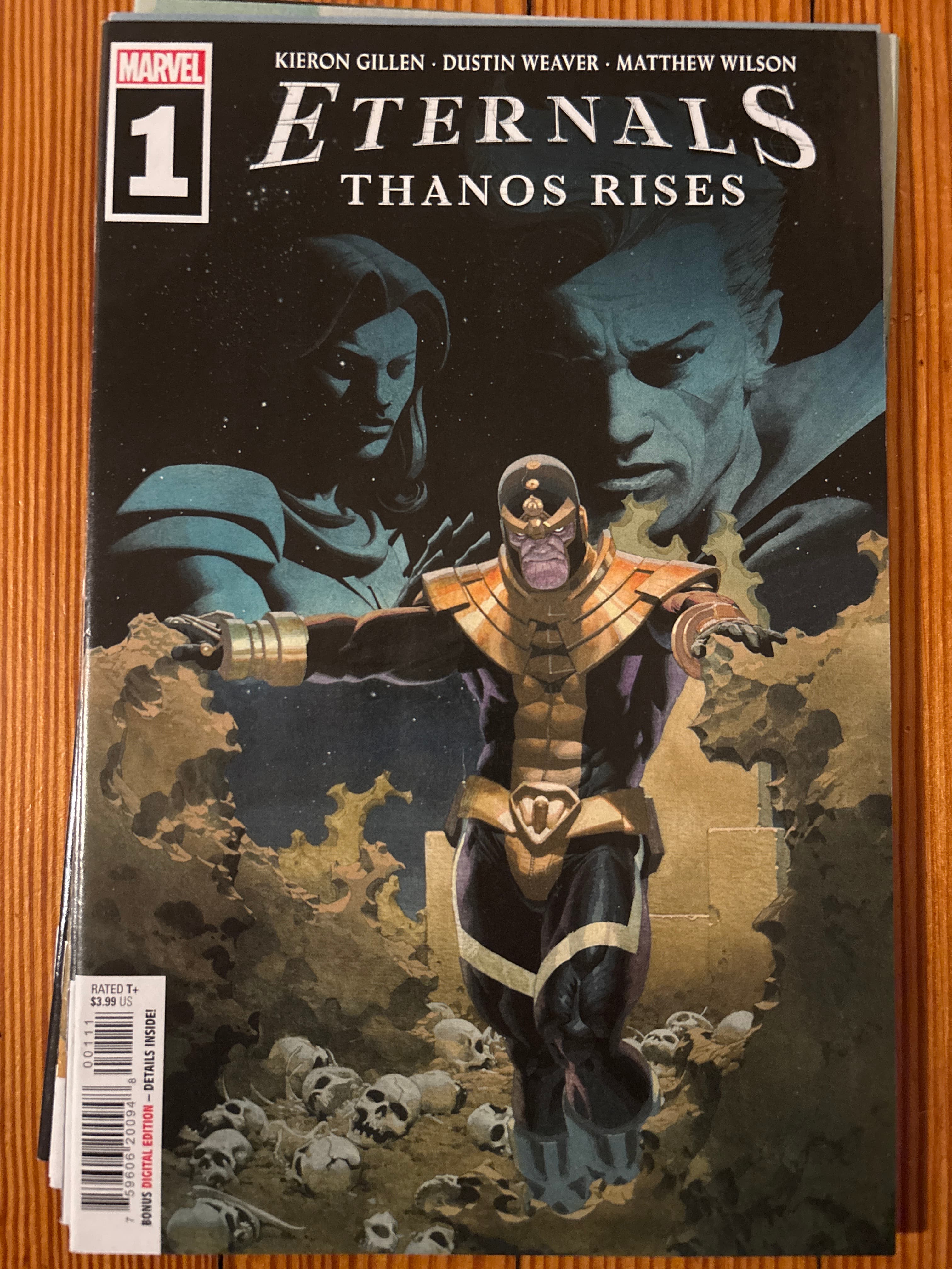 Cover of Eternals: Thanos Rises (2021) #1 — Cover A
