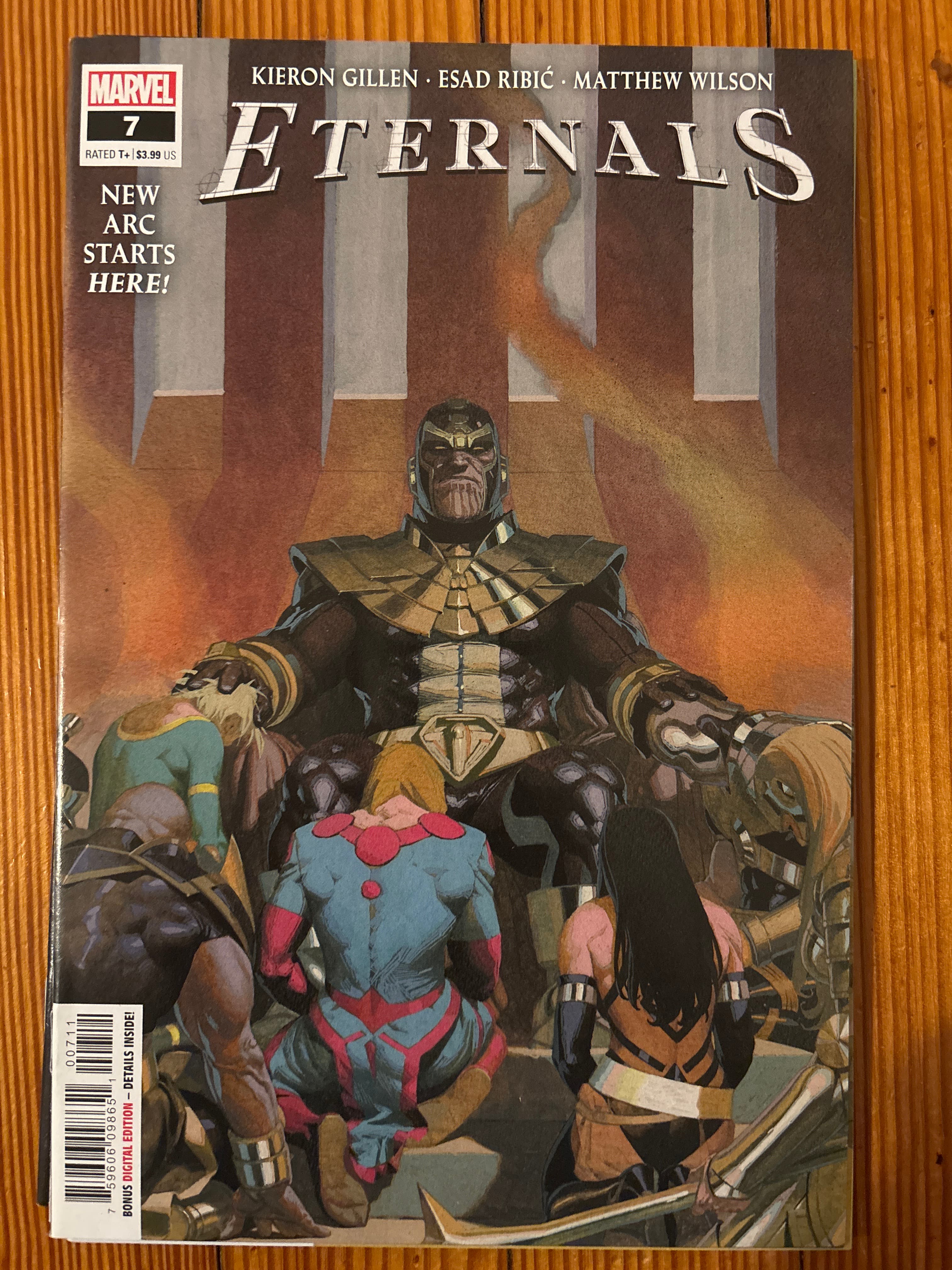 Cover of Eternals (2021) #7 — Cover A