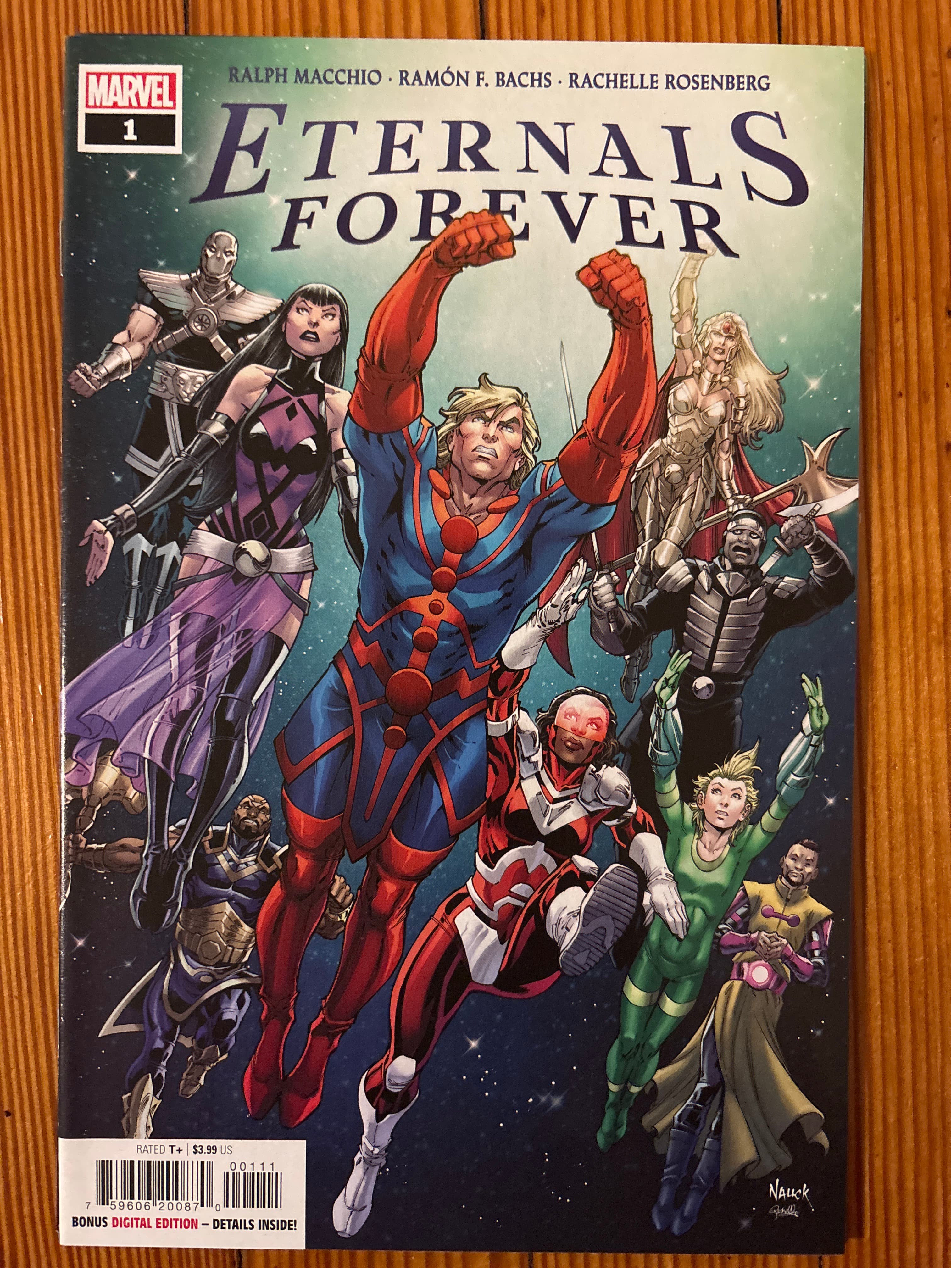 Cover of Eternals Forever (2021) #1 — Cover A