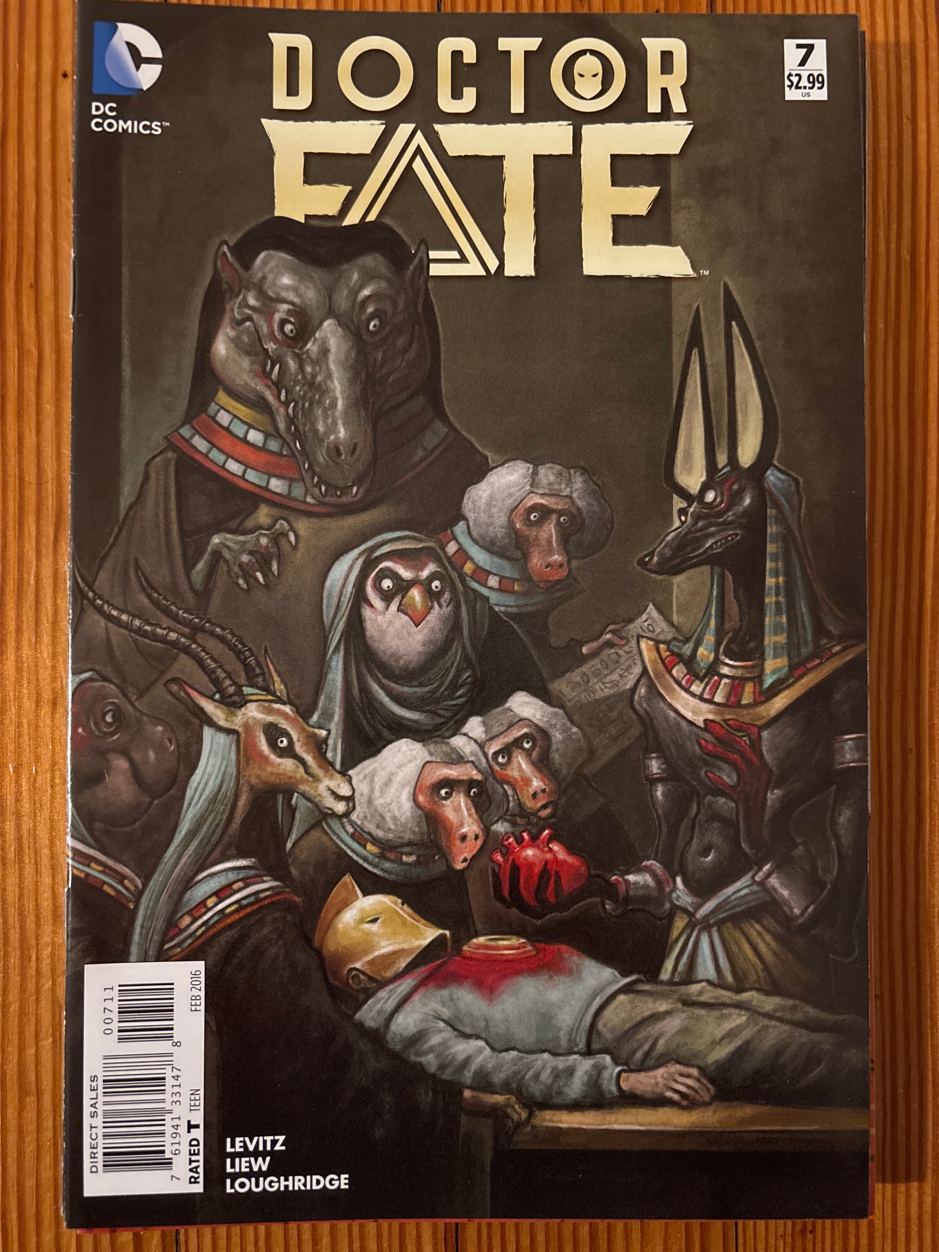 Cover of Doctor Fate (2015) #7