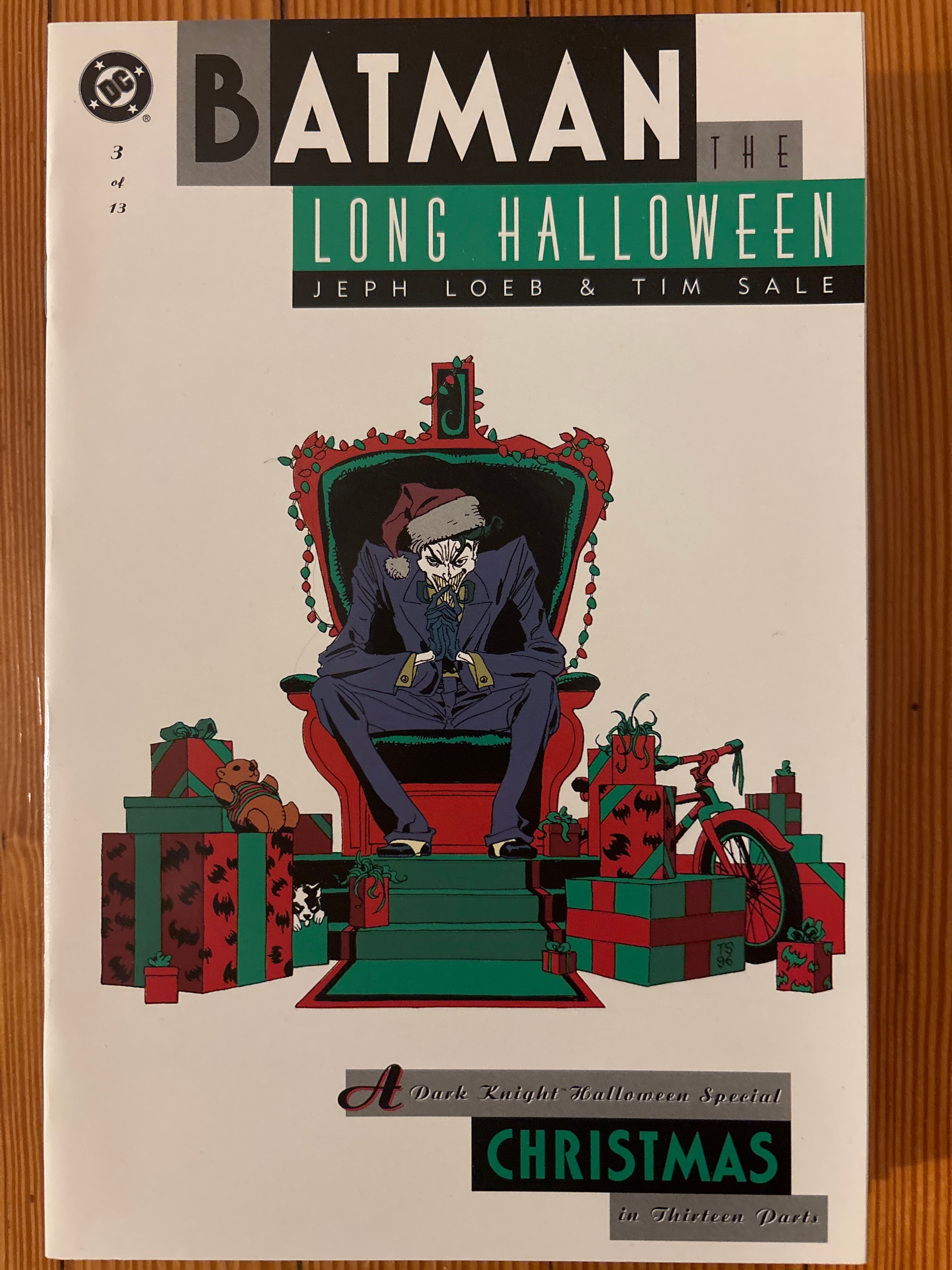 Cover of Batman: The Long Halloween (1996) #3