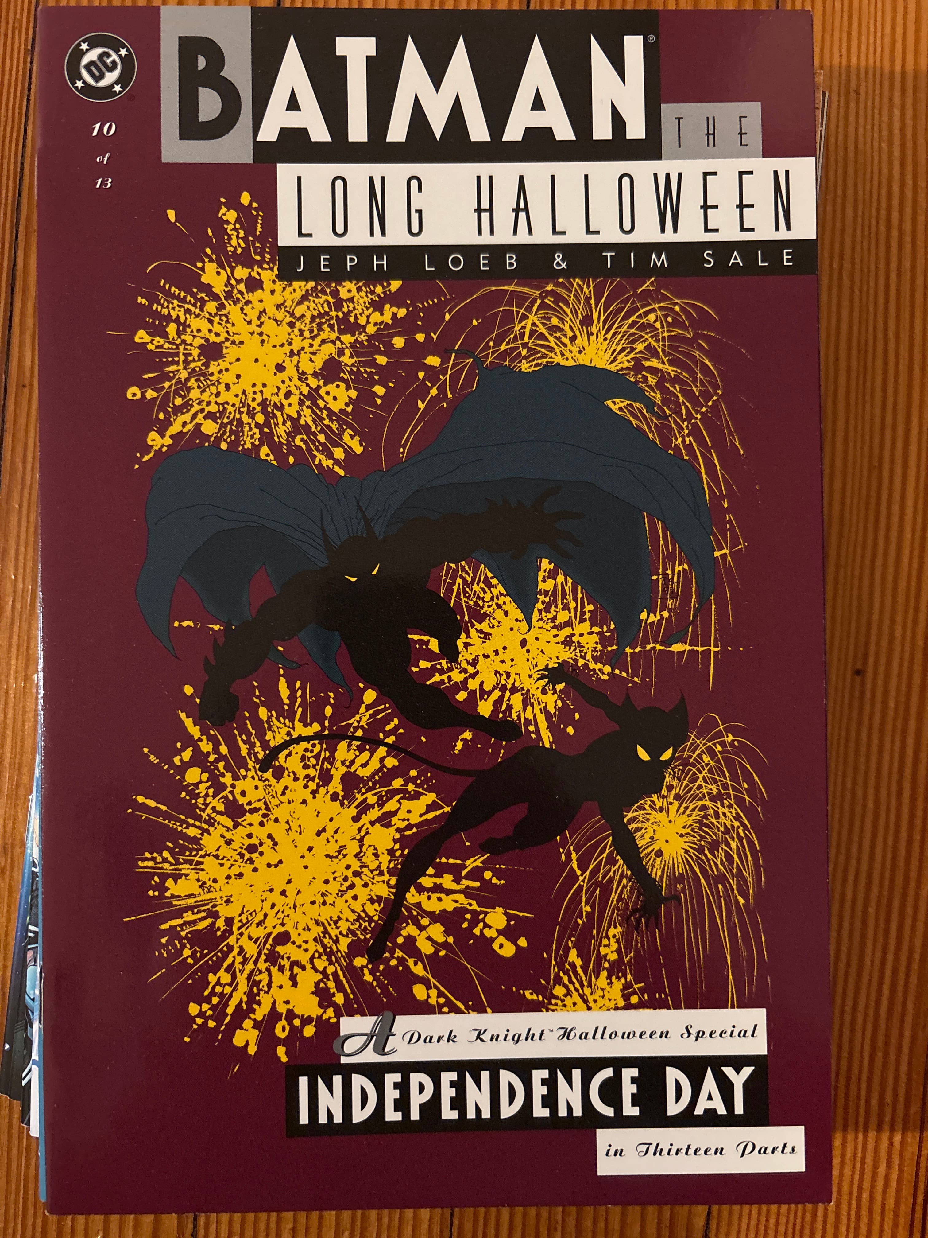 Cover of Batman: The Long Halloween (1996) #10