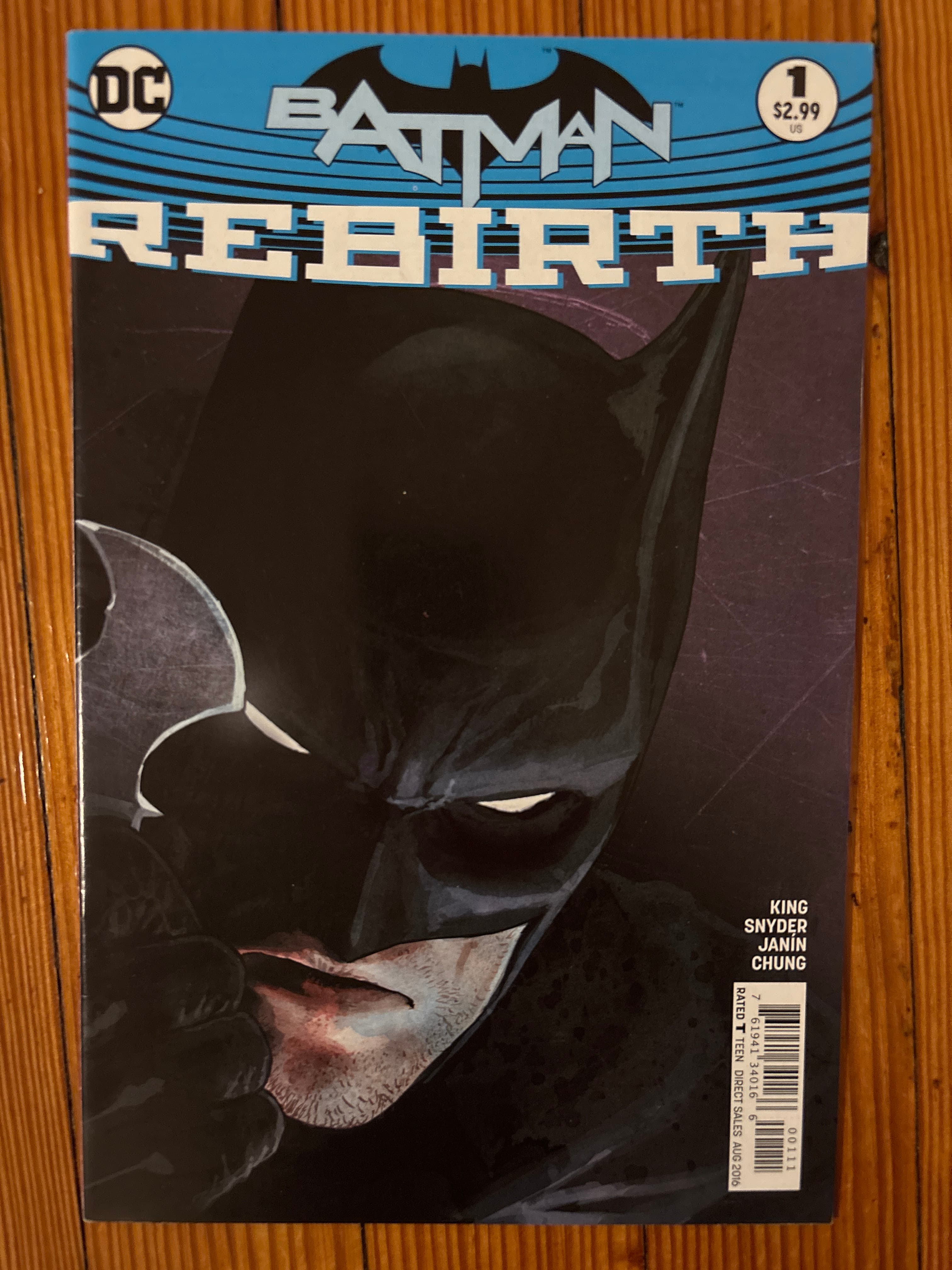 Cover of Batman: Rebirth 1 Special Edition (2016) #1