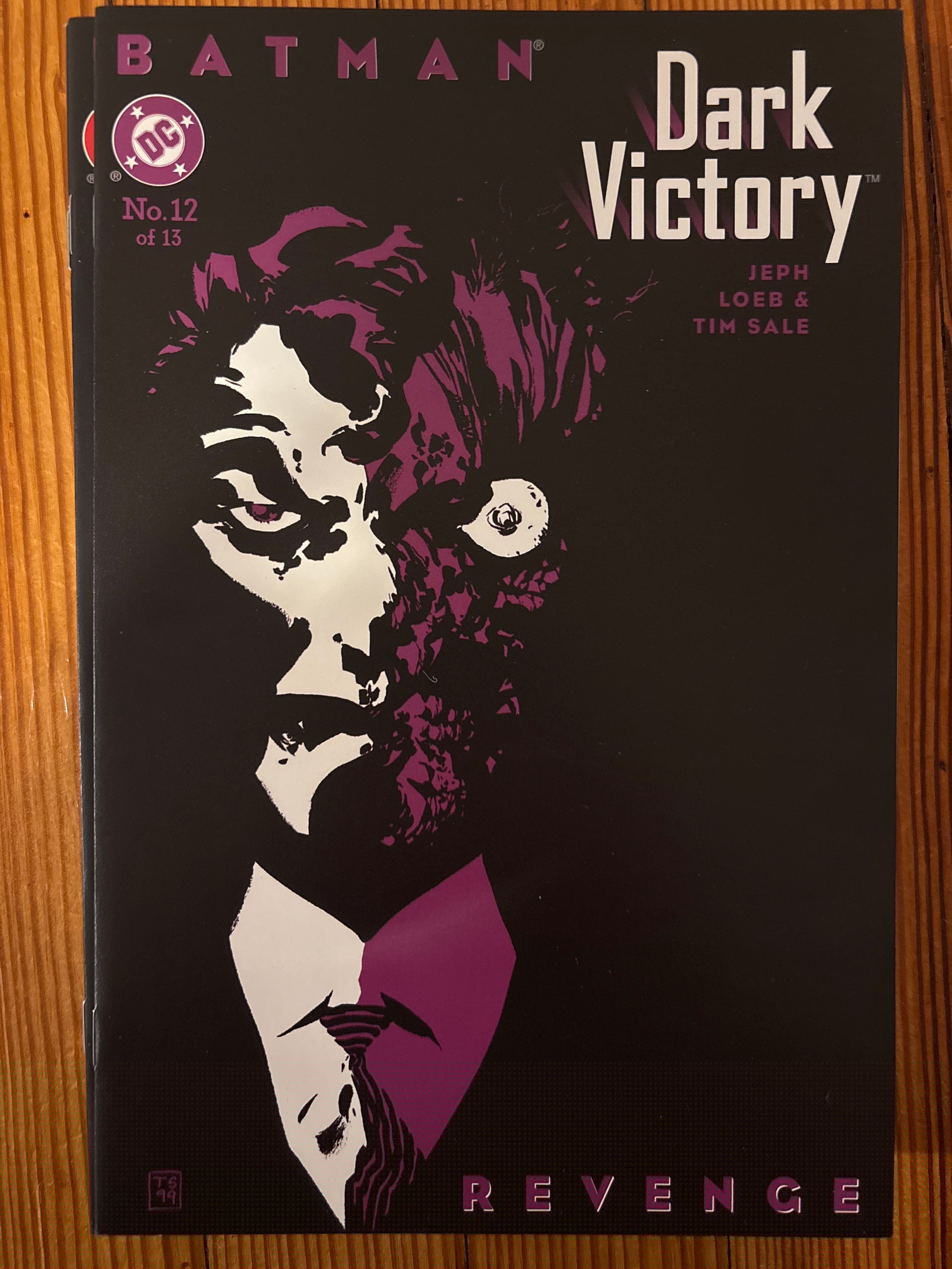 Cover of Batman: Dark Victory (1999) #12